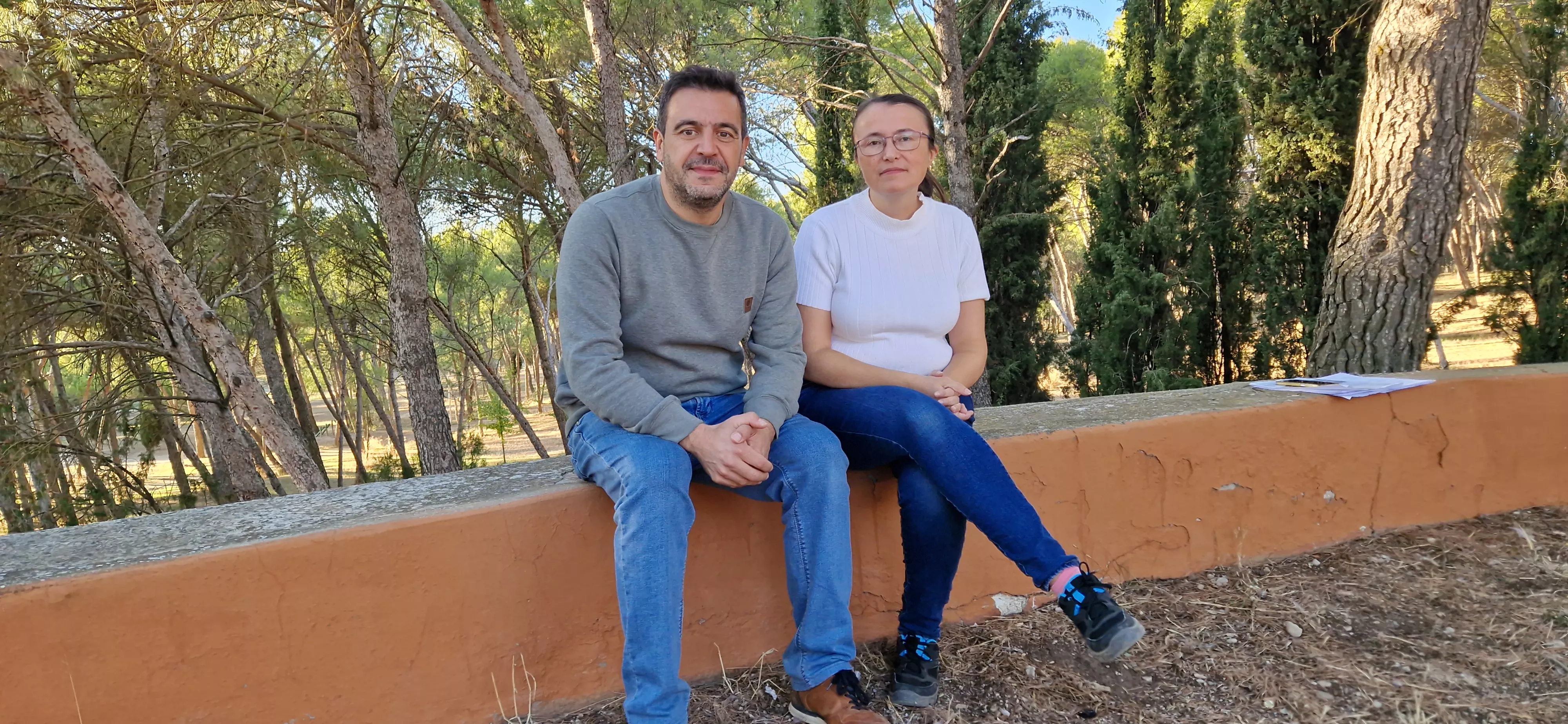 Juan Palacios Pérez e Inma Campodarve. Foto Myriam Martínez