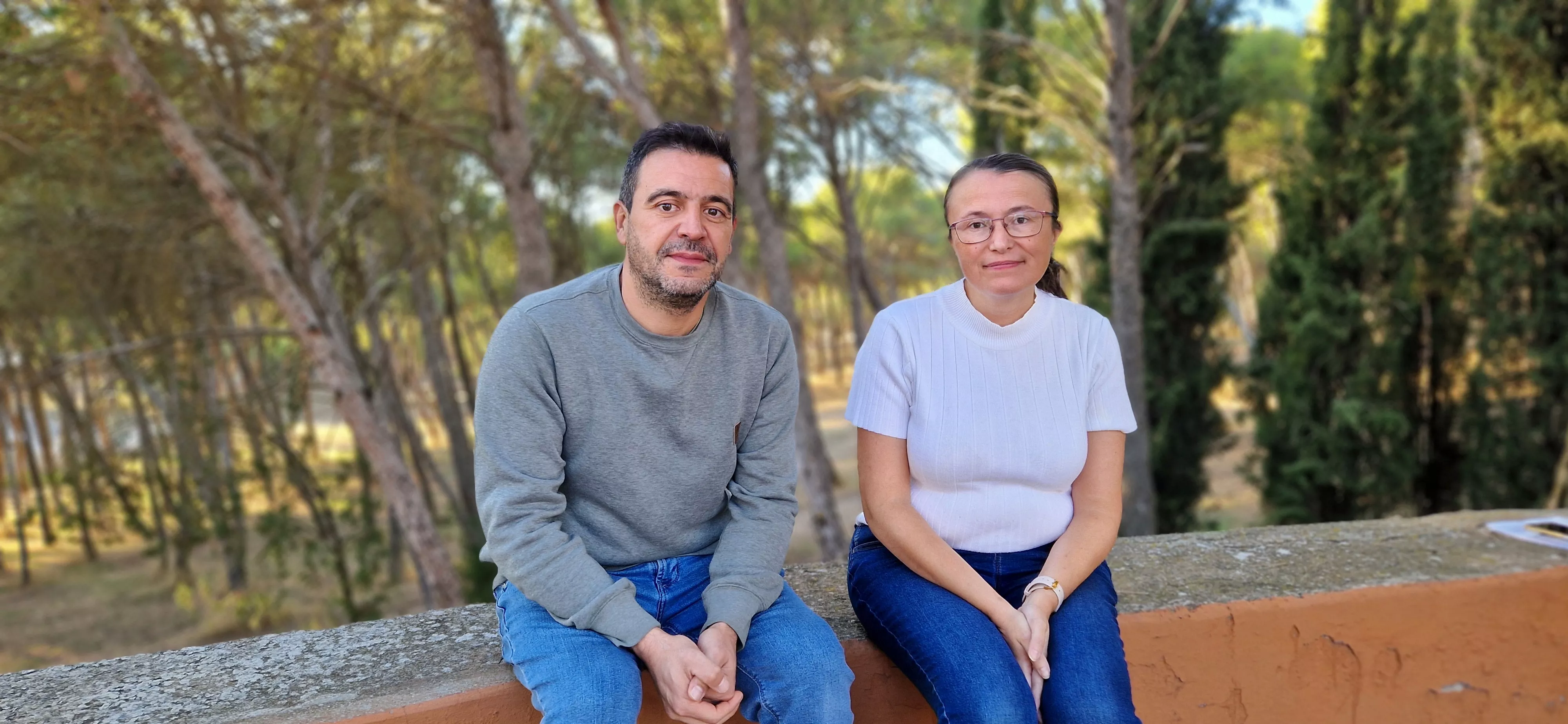 Juan Palacios Pérez e Inma Campodarve. Foto Myriam Martínez