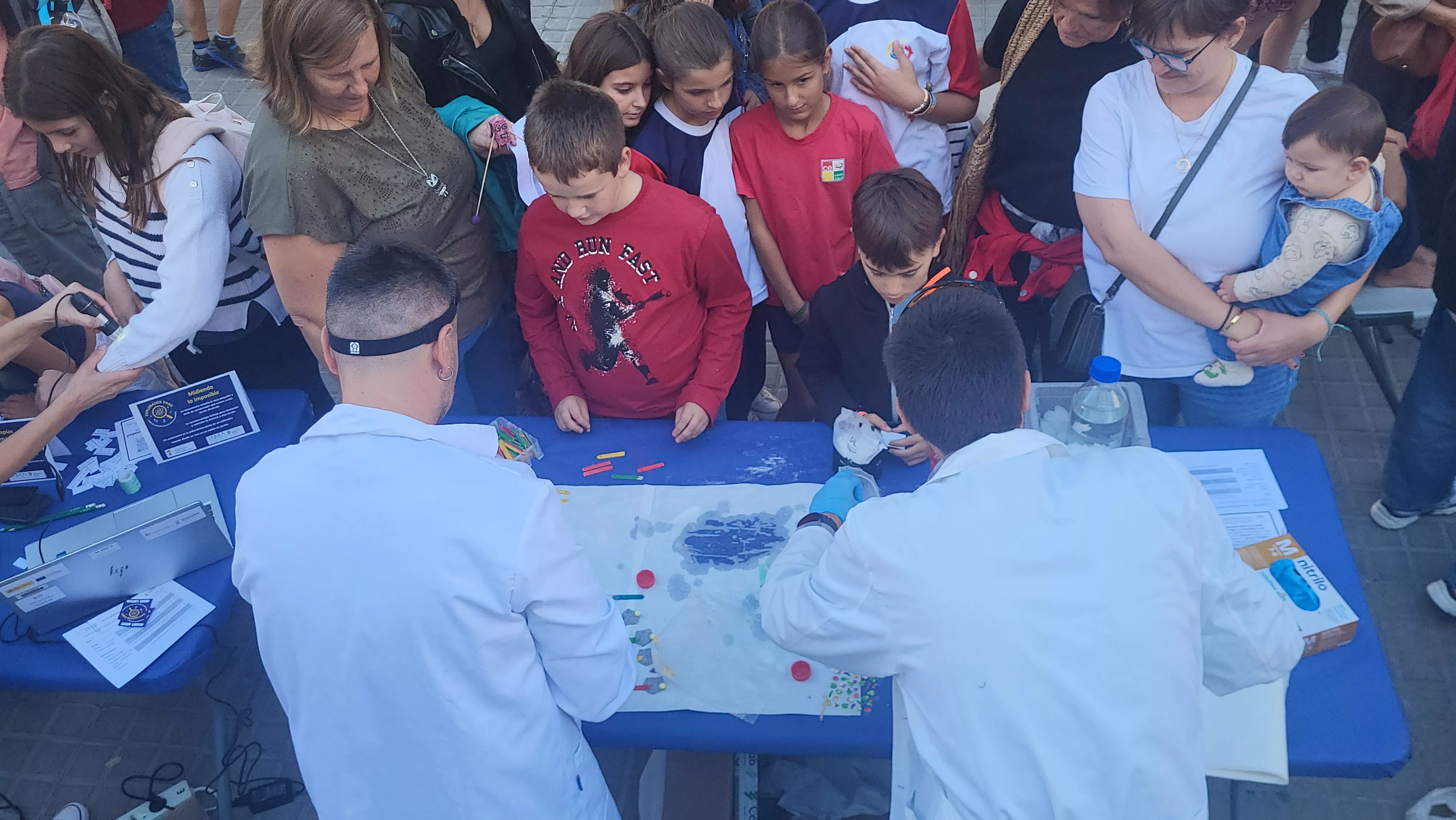 Celebración en Huesca de la Noche Europea de l@s Investigador@s. Foto Mercedes Manterola