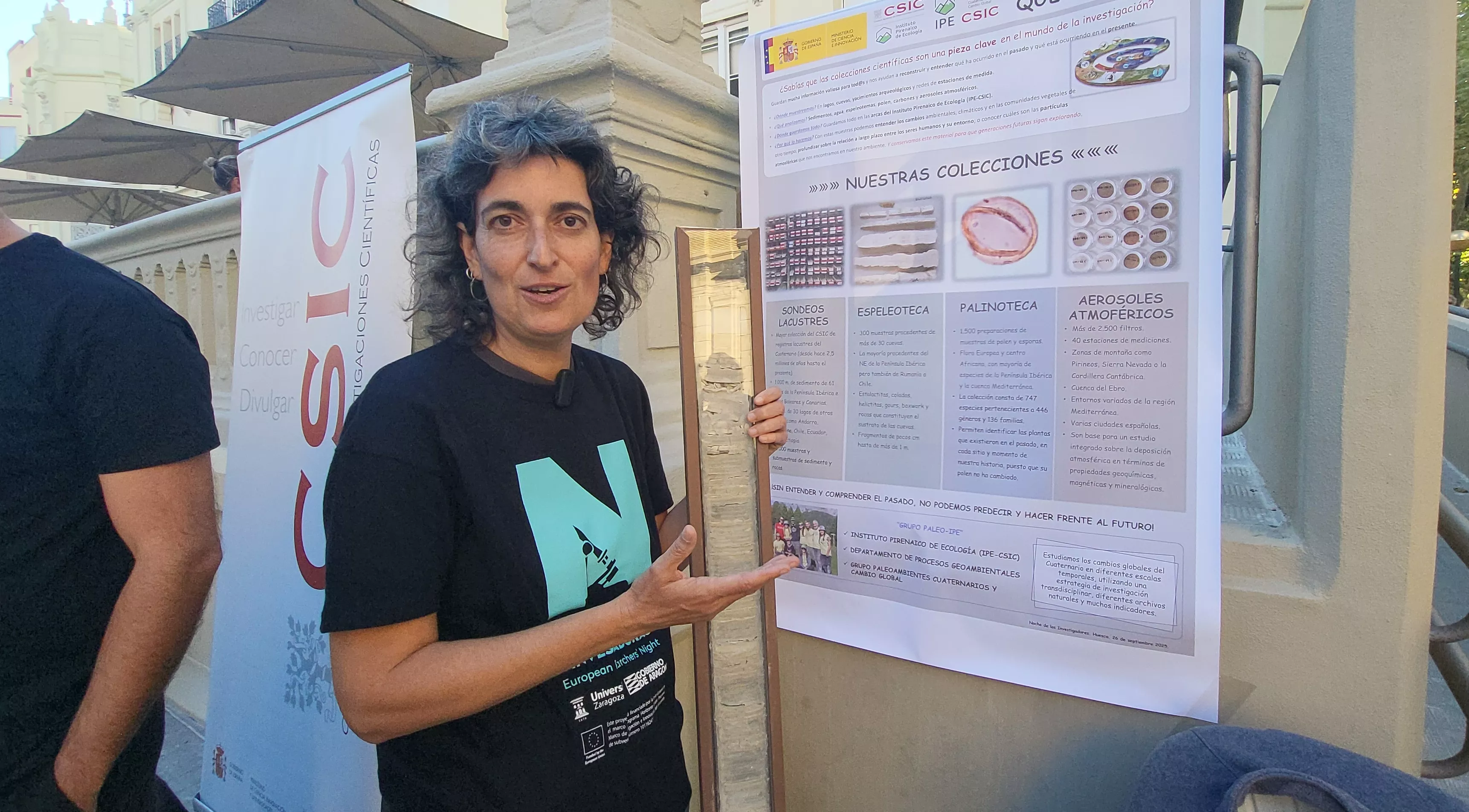 Celebración en Huesca de la Noche Europea de l@s Investigador@s. Foto Mercedes Manterola