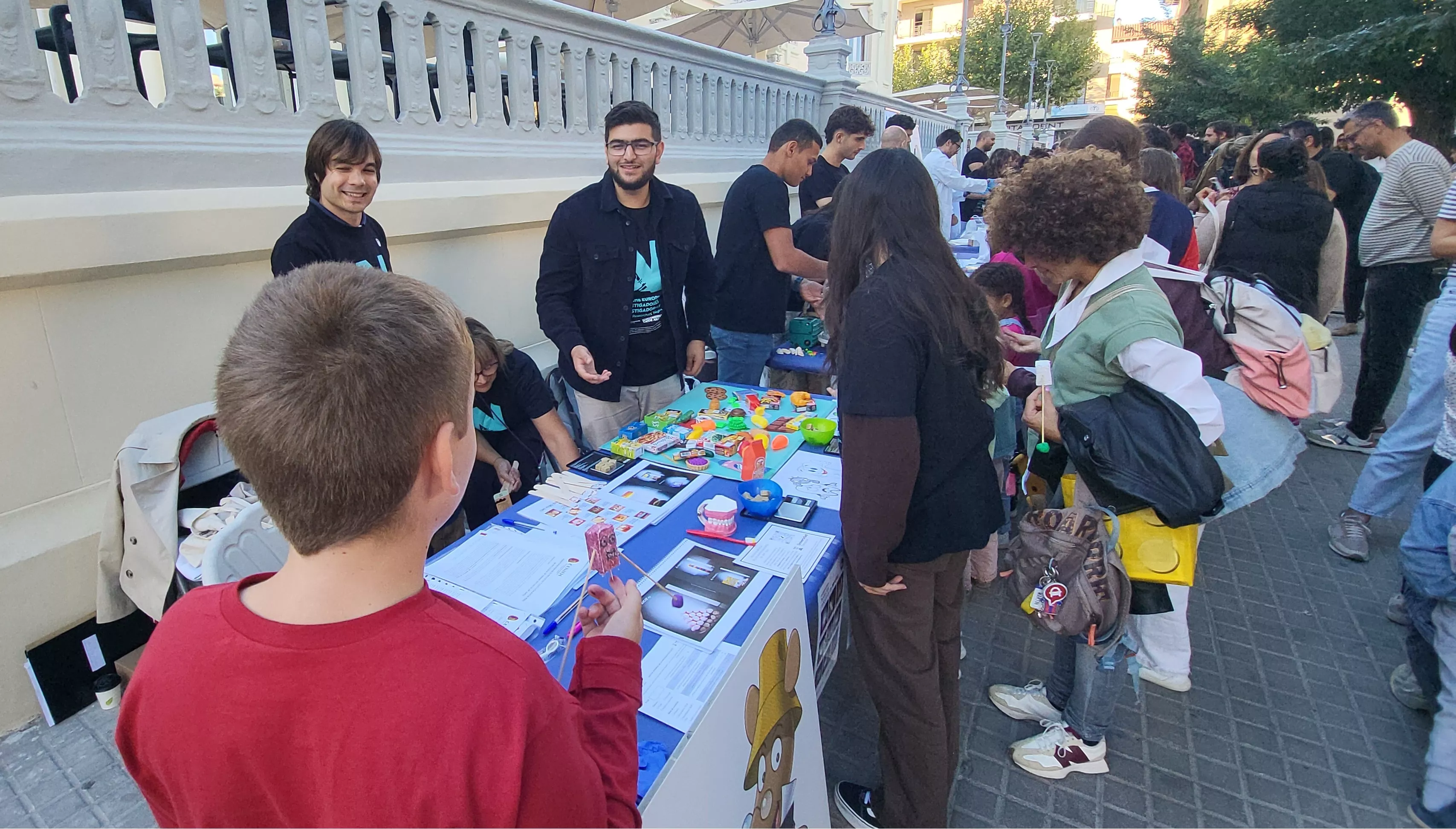Celebración en Huesca de la Noche Europea de l@s Investigador@s. Foto Mercedes Manterola