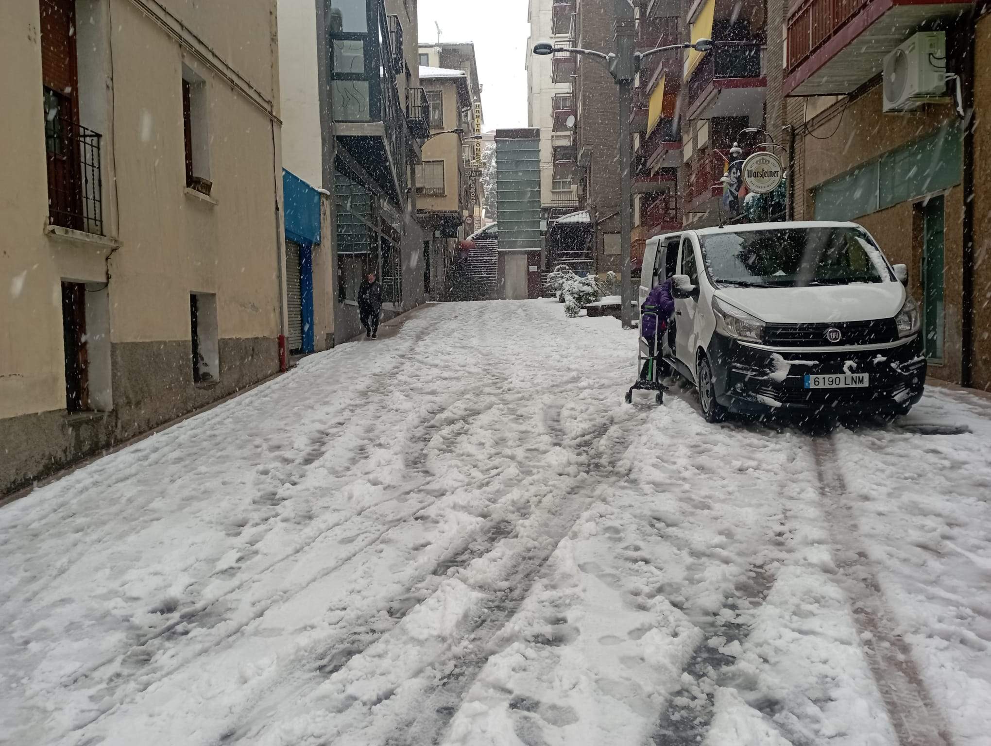 Sabiñánigo nevado