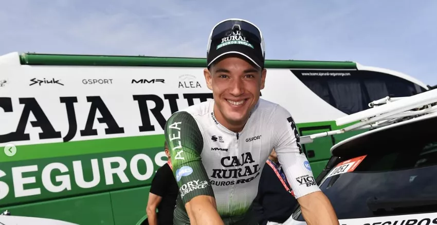 Fernando Barceló en la pasada Vuelta a España.