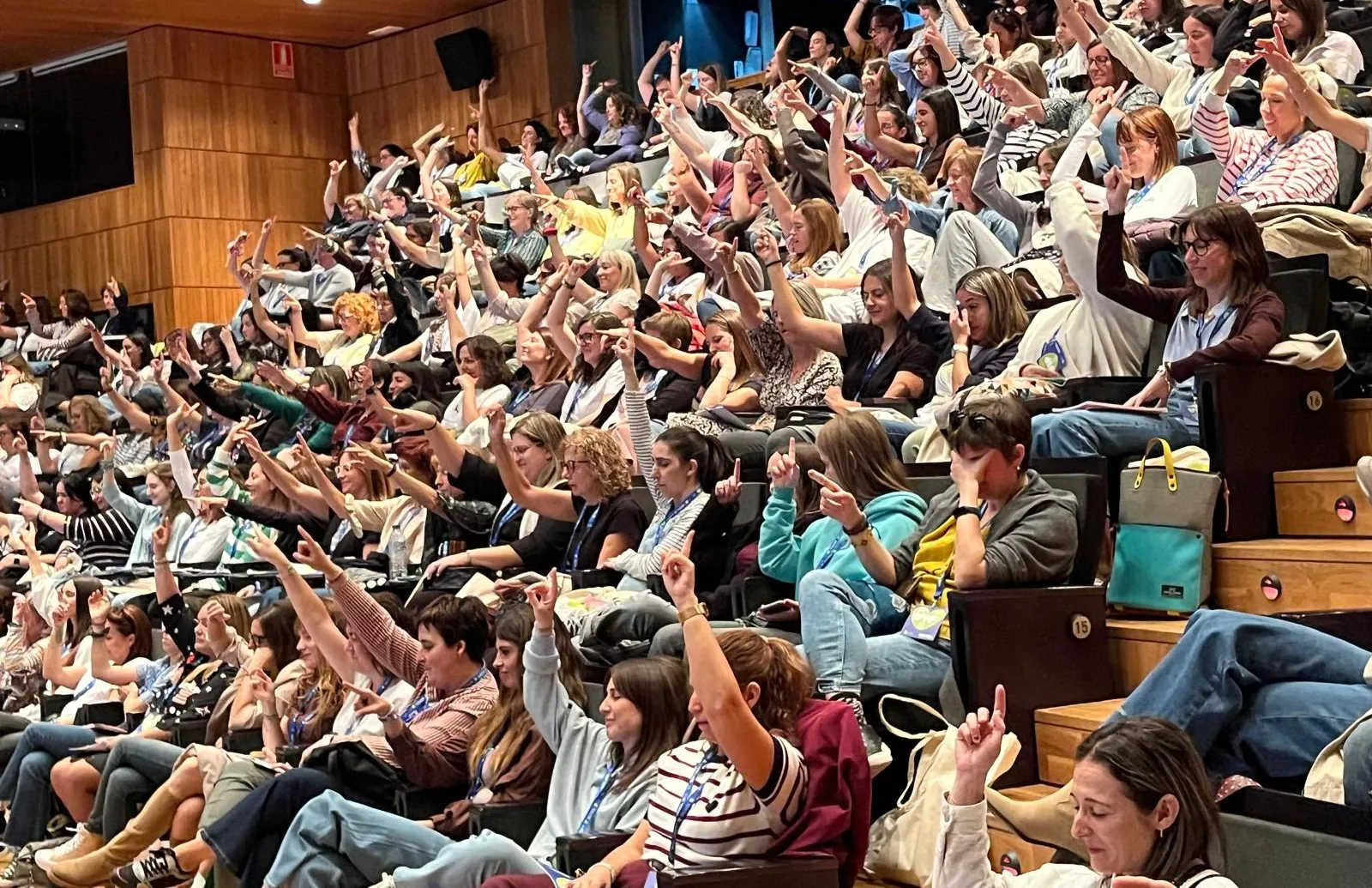 Summit de Educación Infantil celebrado en Huesca. Foto Mercedes Manterola