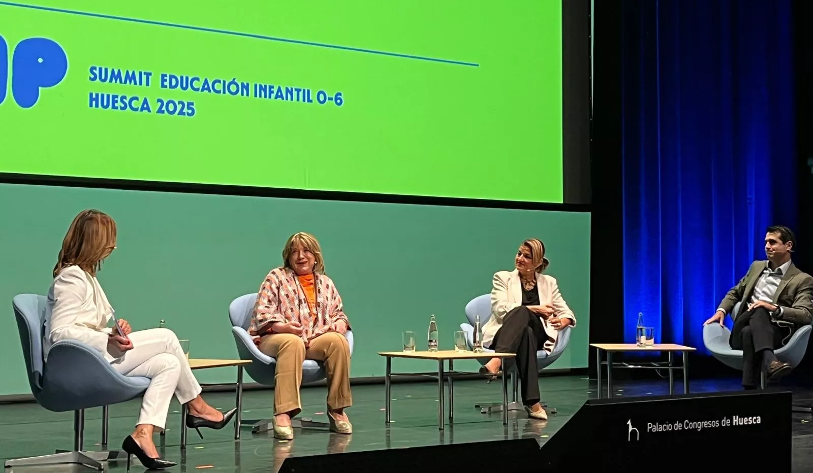 Summit de Educación Infantil celebrado en Huesca. Foto Mercedes Manterola