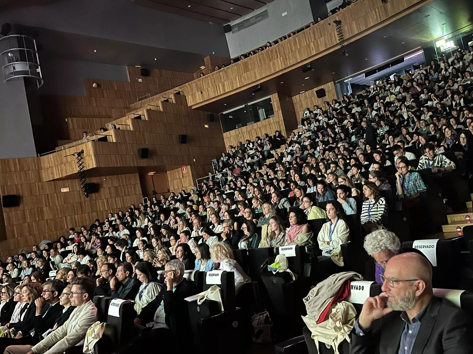 Summit de Educación Infantil celebrado en Huesca. Foto Mercedes Manterola