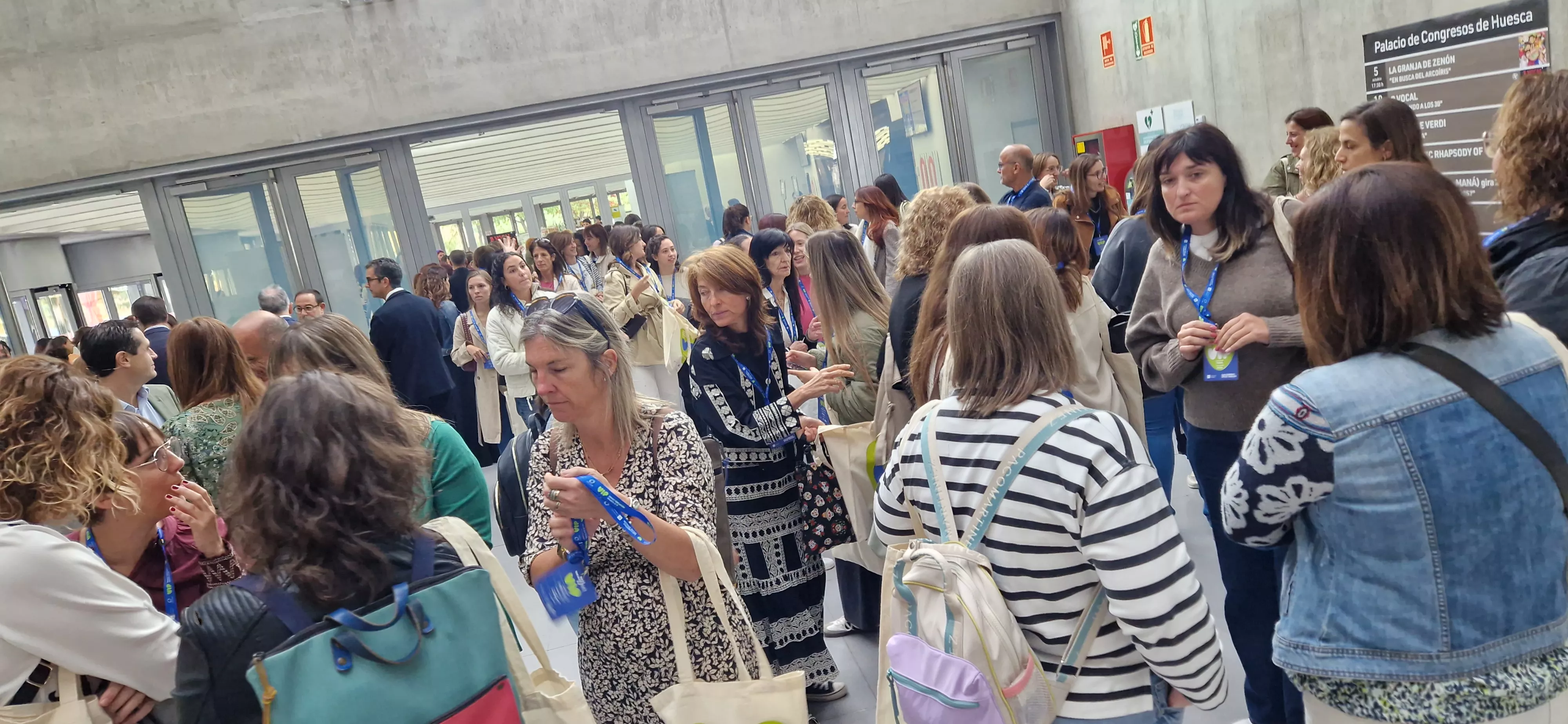 Summit de Educación Infantil celebrado en Huesca. Foto Myriam Martínez