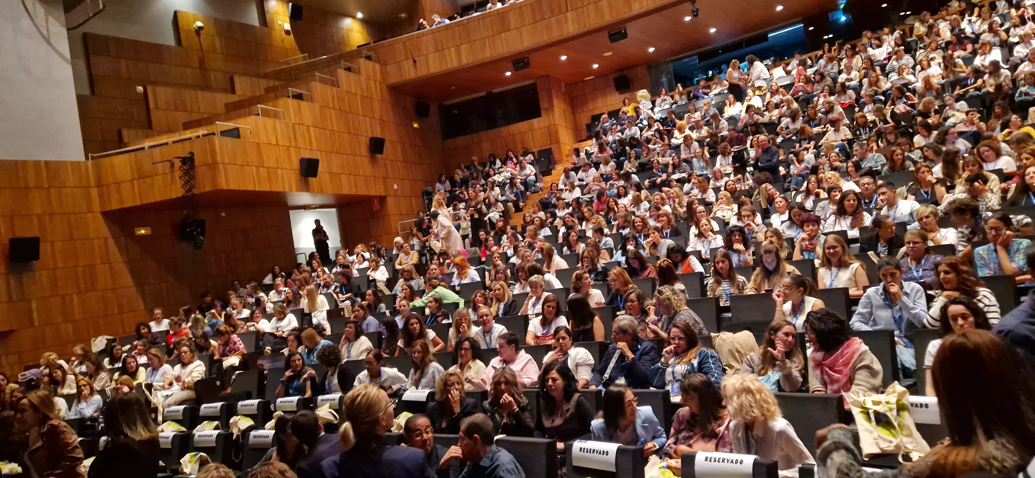 Summit de Educación Infantil celebrado en Huesca. Foto Myriam Martínez