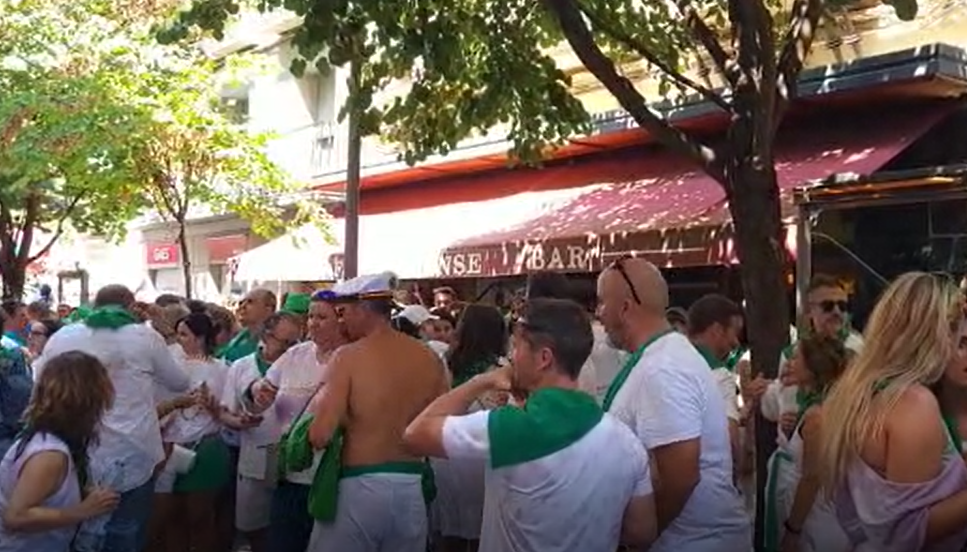 El Oscense, bar de peregrinación laurentina