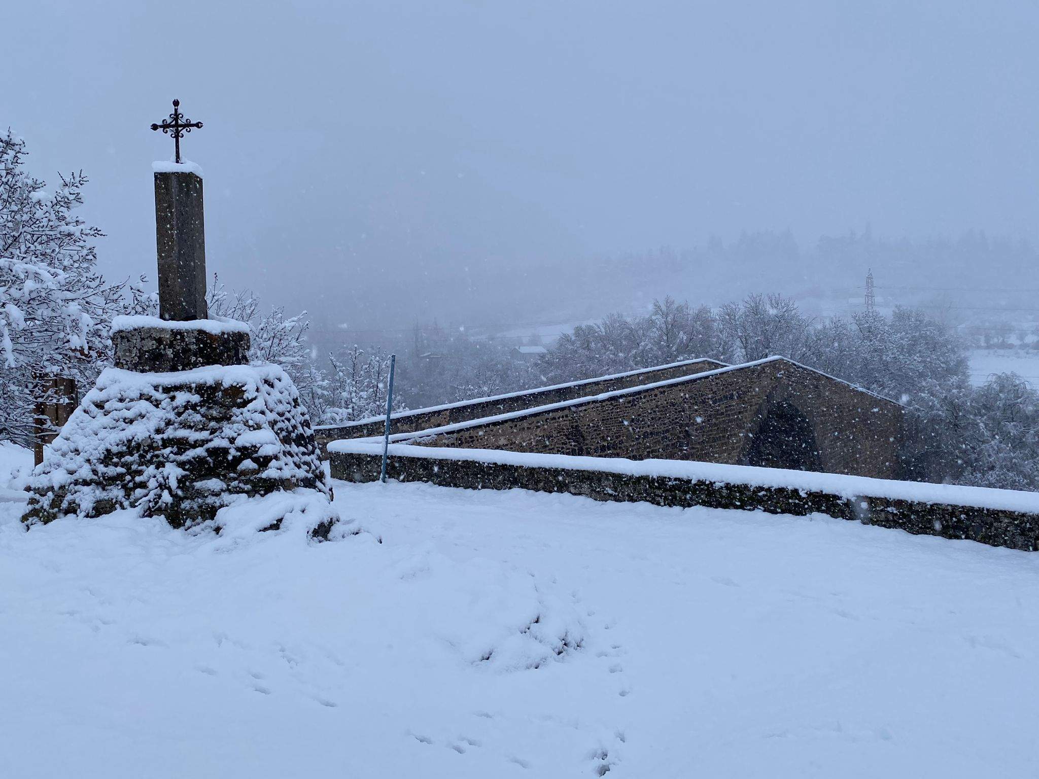 Nieve en Jaca