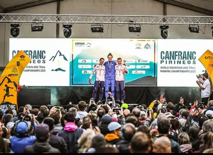 Podio hombres