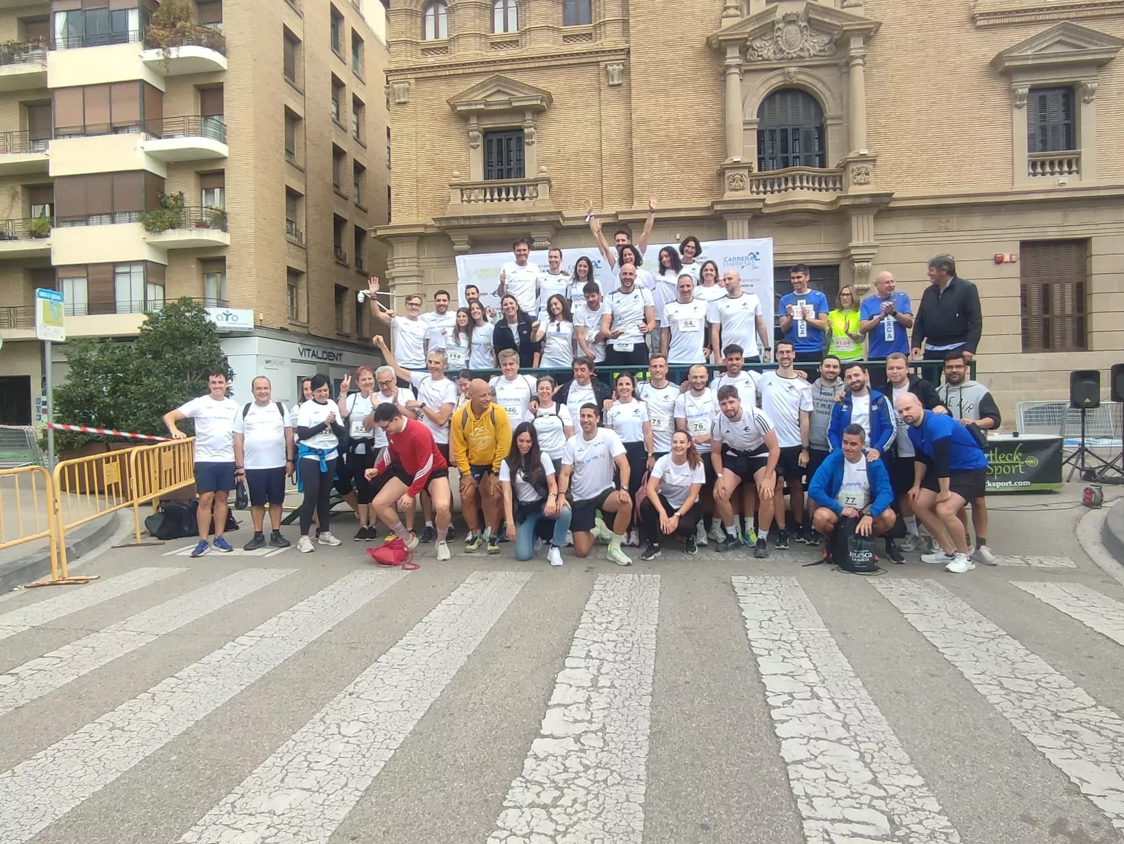 Ibercaja, equipo más numeroso 