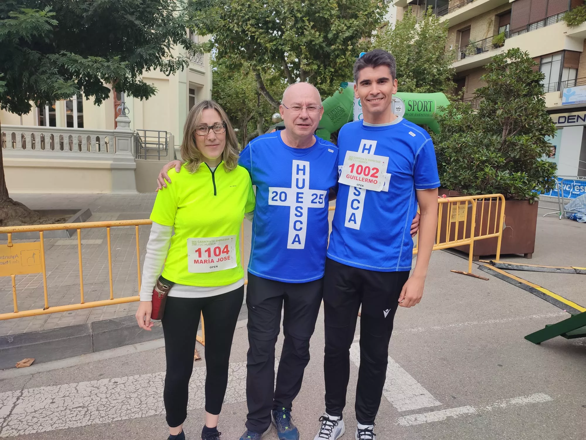 Los tres concejales participantes