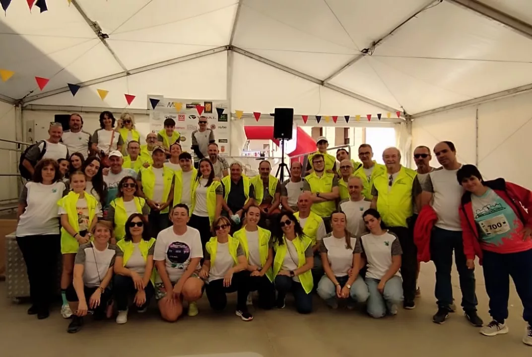 Trail Montearagón 2025. Los voluntarios