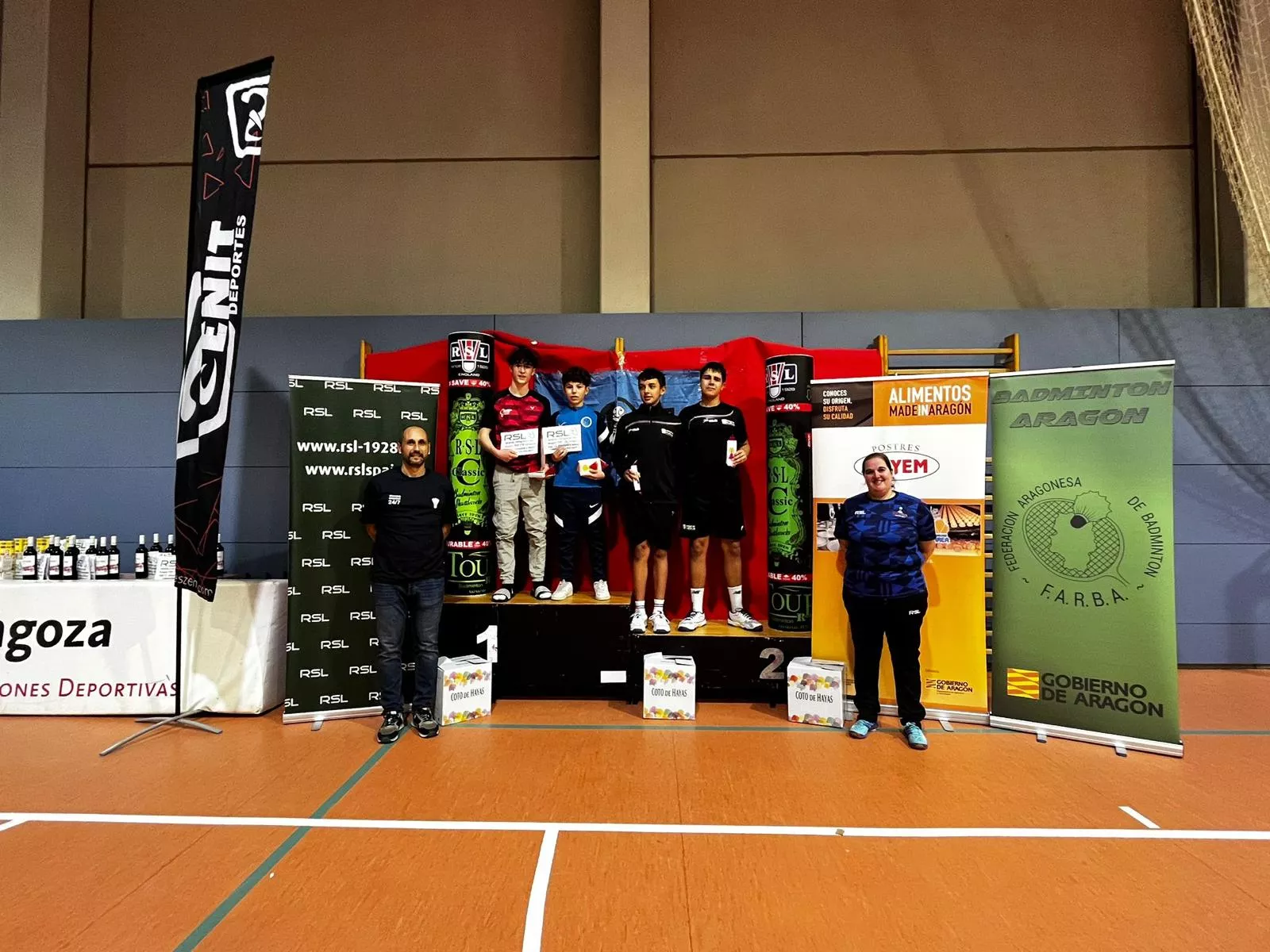 Torneo de bádminton de Zaragoza
