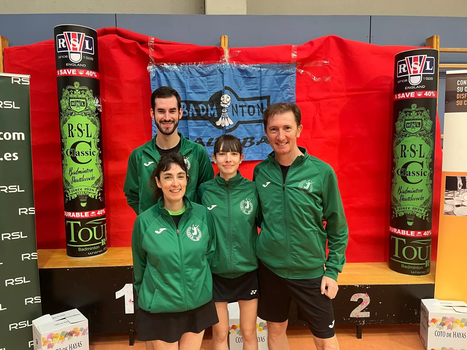 Torneo de bádminton de Zaragoza. VV Osca