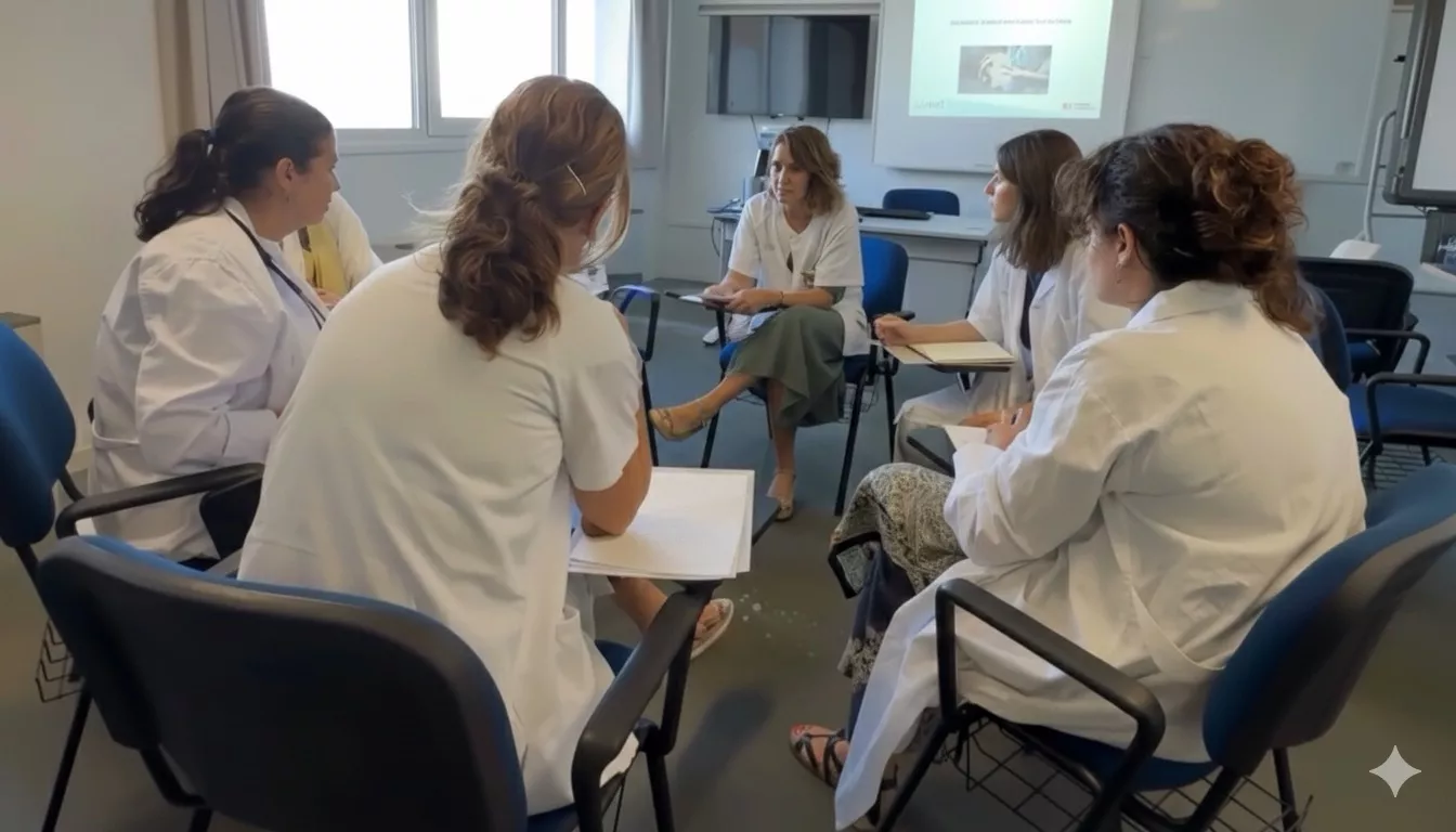 Equipo del Sector Huesca galardonado con el premio Humanizar y Cuidar por Aragón 2025.