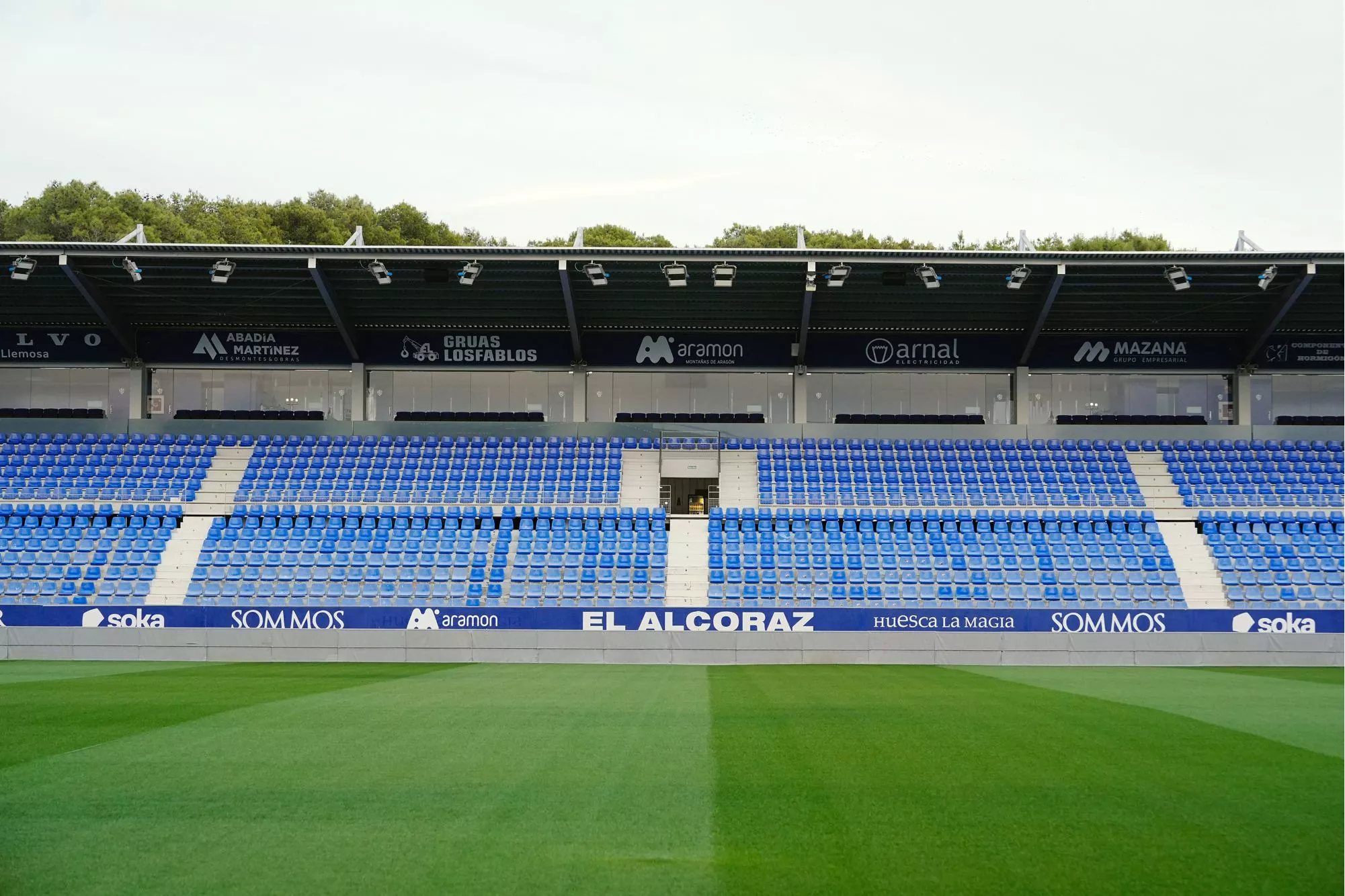 El Alcoraz, la casa del Huesca, donde se medirá a Osasuna. Ya hay fecha y hora para el Huesca-Osasuna de Copa del Rey.