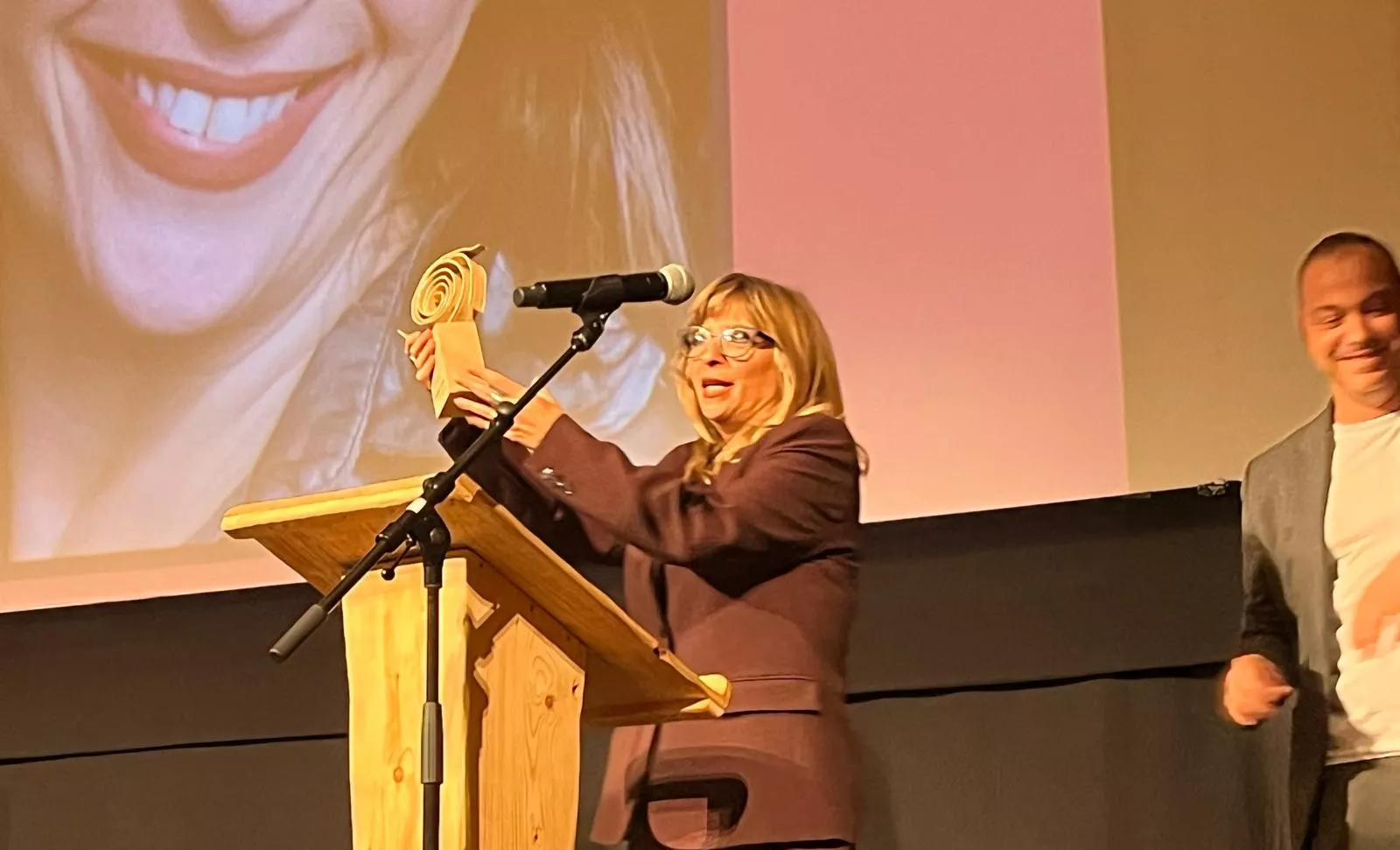 Entrega del Premio Pan y Rosas 2025 a Marisol Aznar. Foto Mercedes Manterola