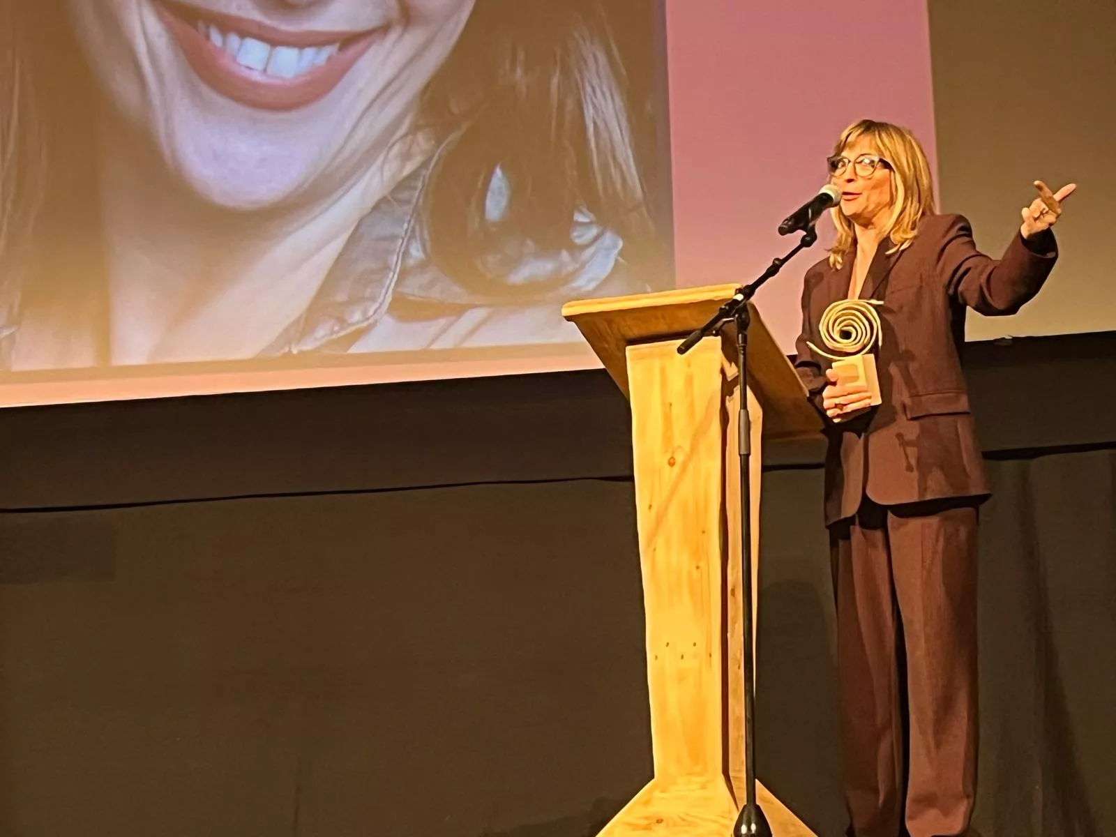 Entrega del Premio Pan y Rosas 2025 a Marisol Aznar. Foto Mercedes Manterola