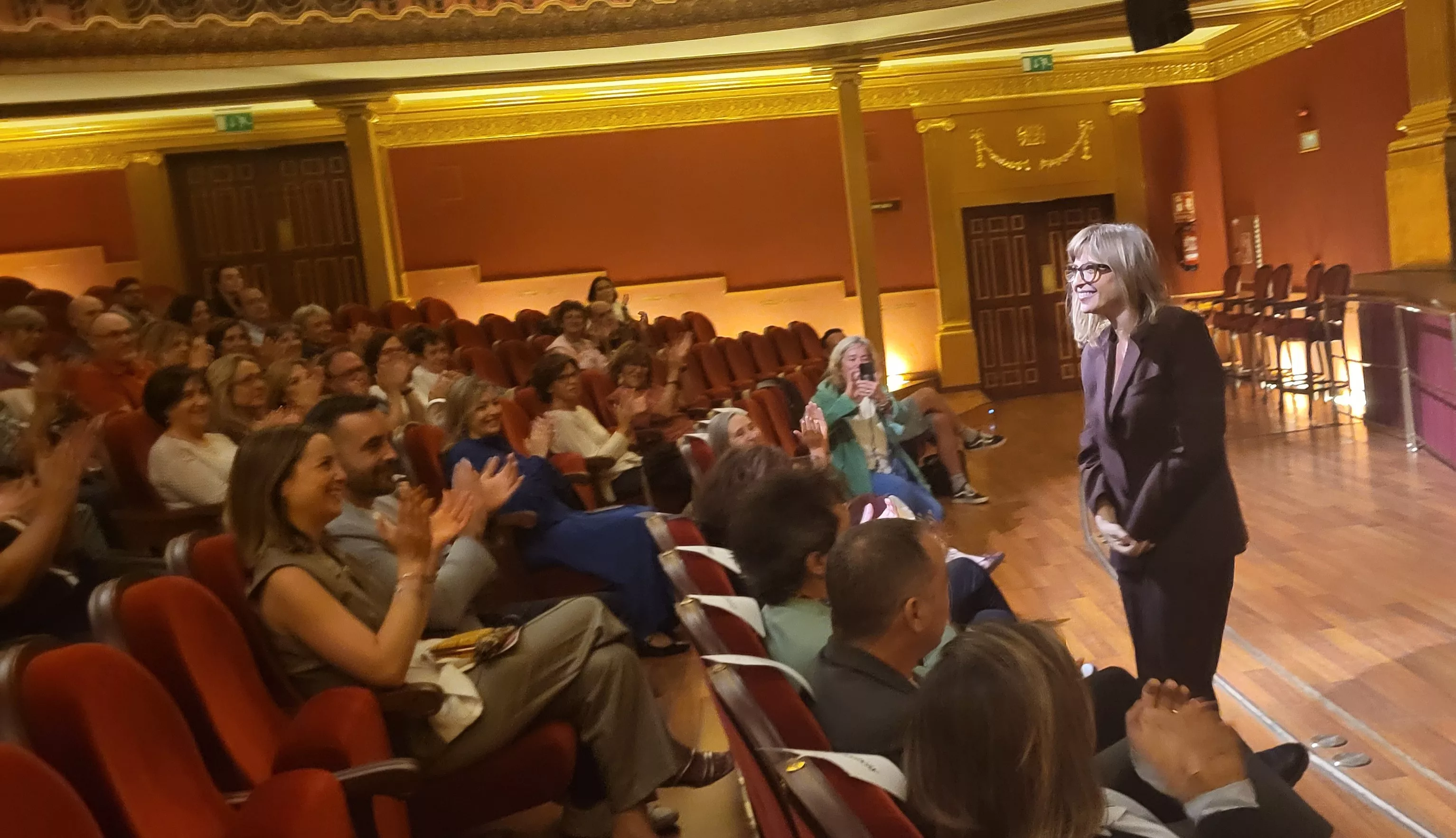 Entrega del Premio Pan y Rosas 2025 a Marisol Aznar. Foto Mercedes Manterola