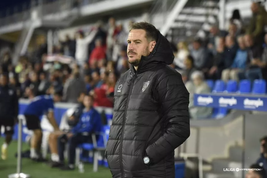 Sergi Guilló, entrenador del Huesca