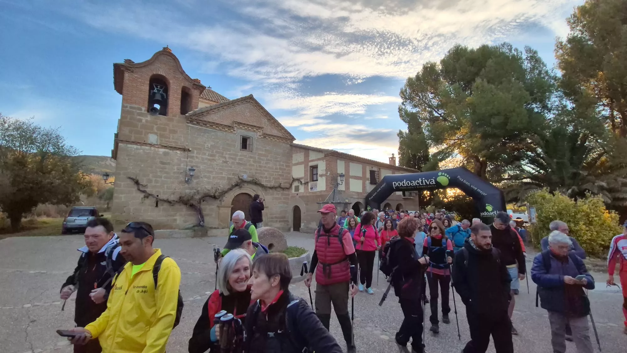 V Marcha del Abadiado Historia y Naturaleza. Foto Juanlu Herrero