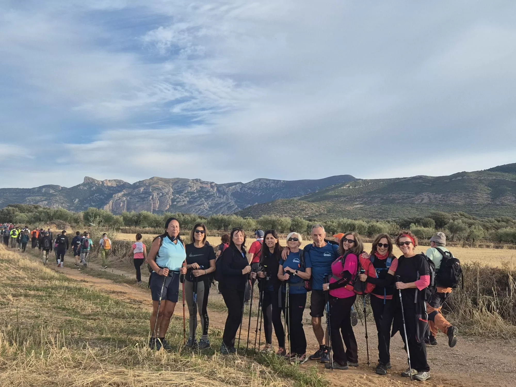 V Marcha del Abadiado Historia y Naturaleza. Foto Juanlu Herrero