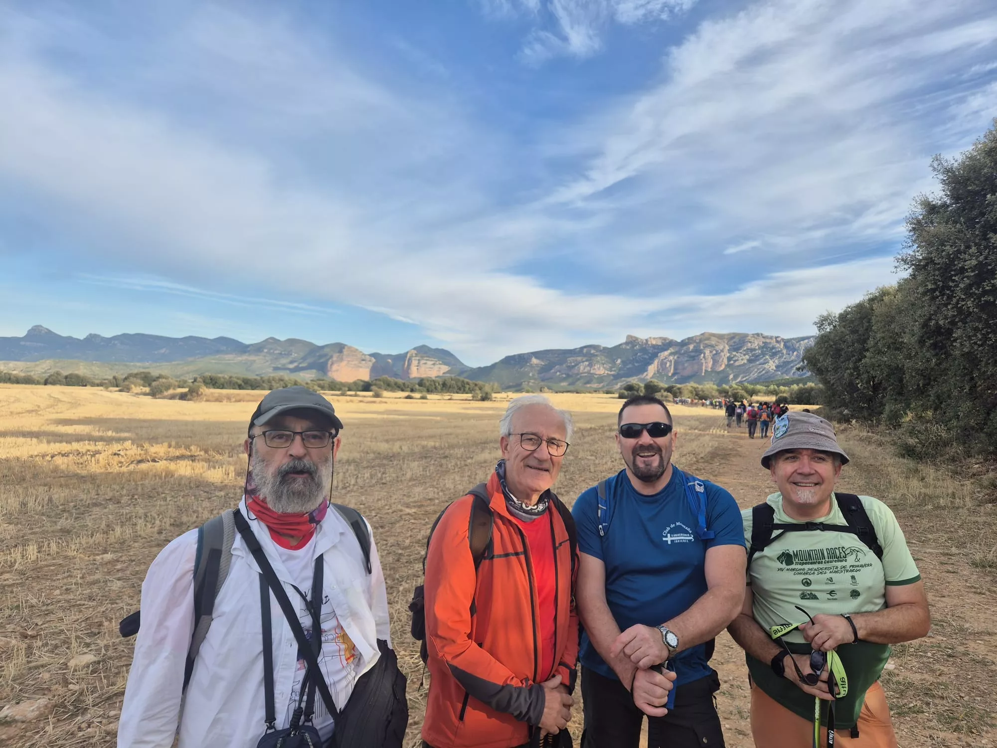 V Marcha del Abadiado Historia y Naturaleza. Foto Juanlu Herrero