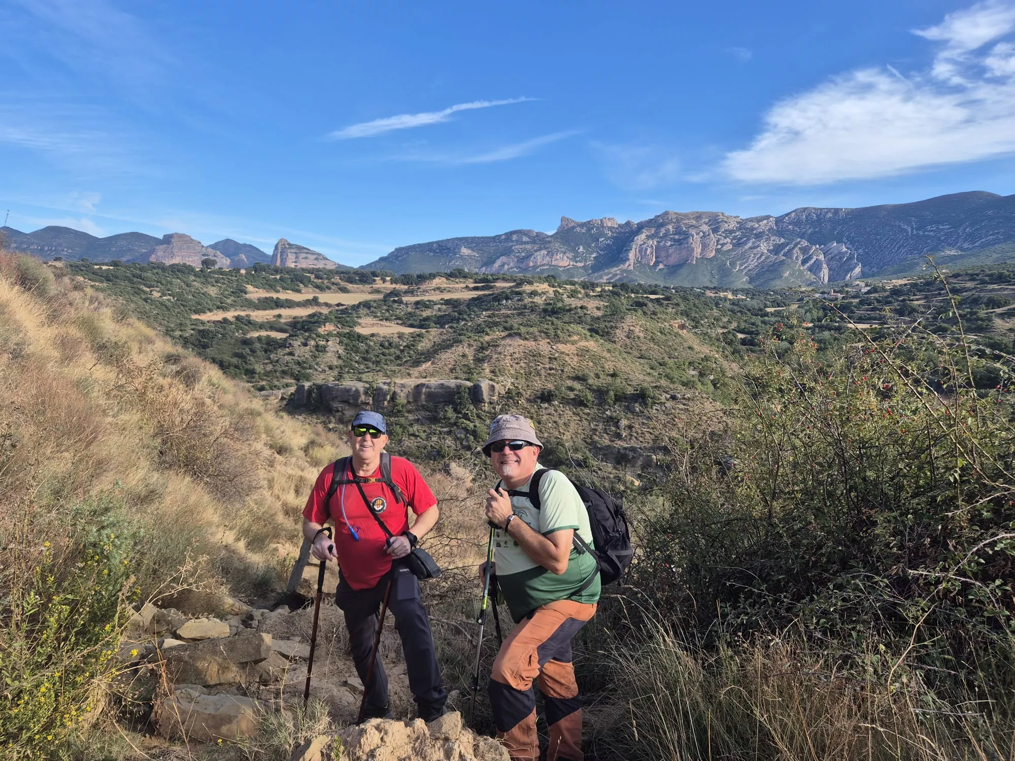V Marcha del Abadiado Historia y Naturaleza. Foto Juanlu Herrero