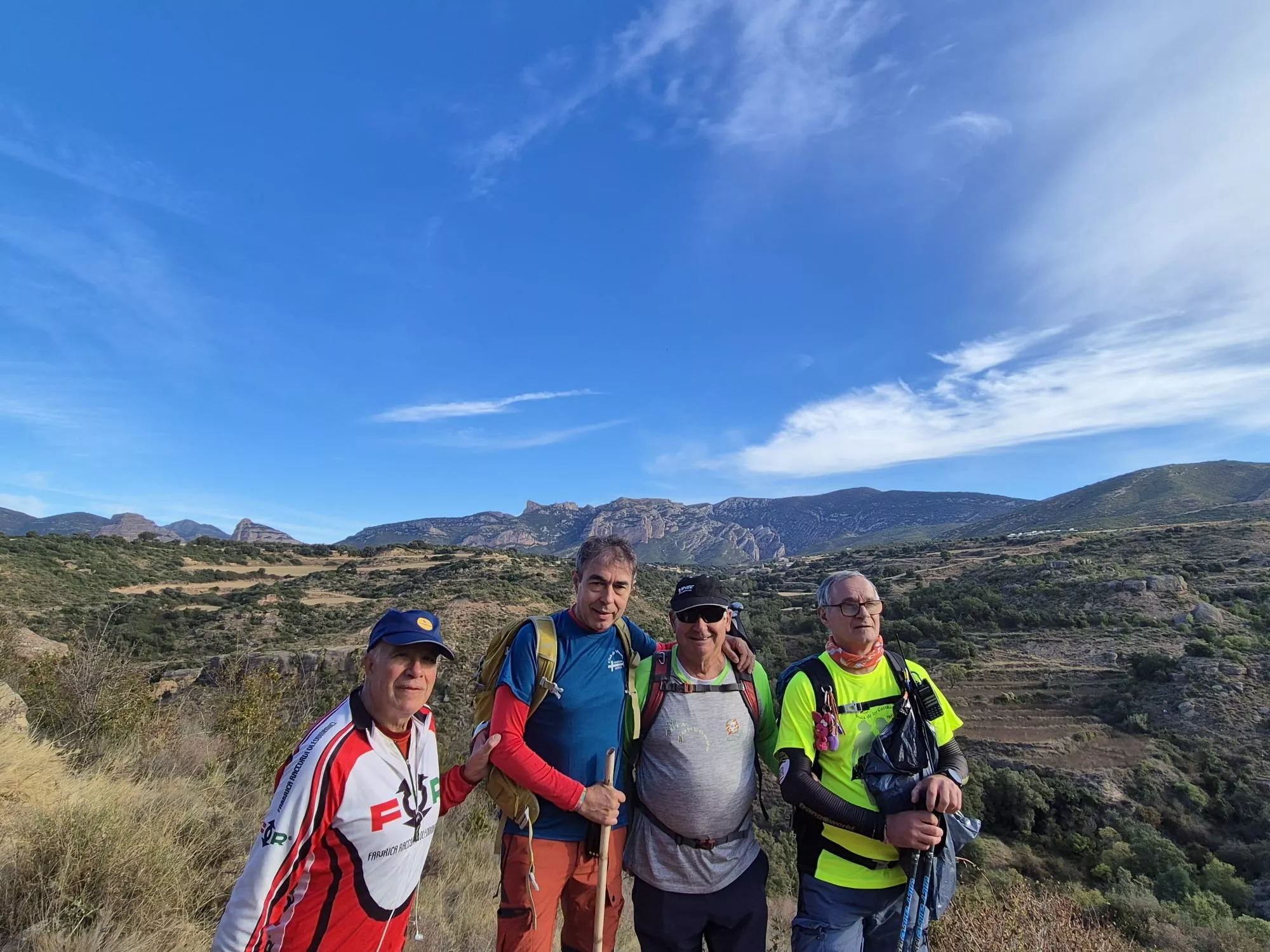 V Marcha del Abadiado Historia y Naturaleza. Foto Juanlu Herrero