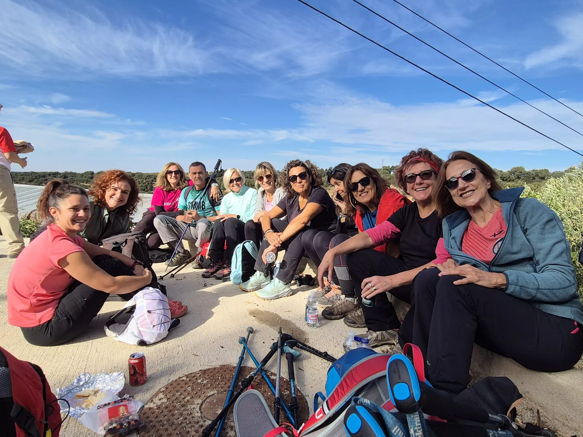 V Marcha del Abadiado Historia y Naturaleza. Foto Juanlu Herrero