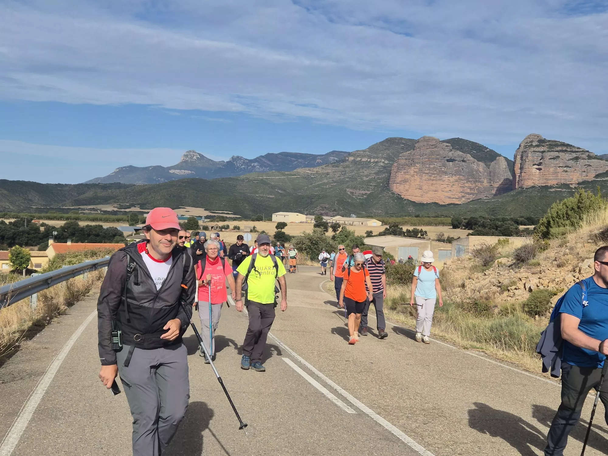 V Marcha del Abadiado Historia y Naturaleza. Foto Juanlu Herrero