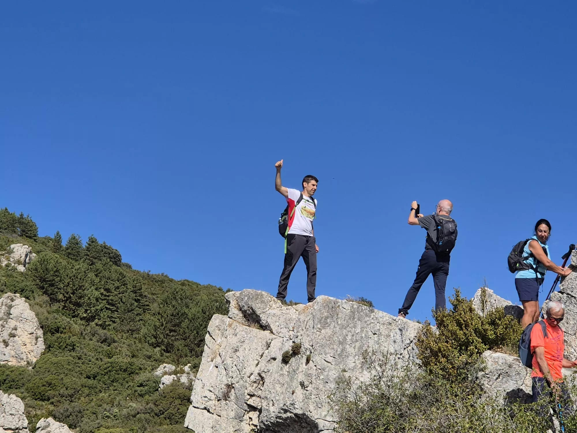 V Marcha del Abadiado Historia y Naturaleza. Foto Juanlu Herrero