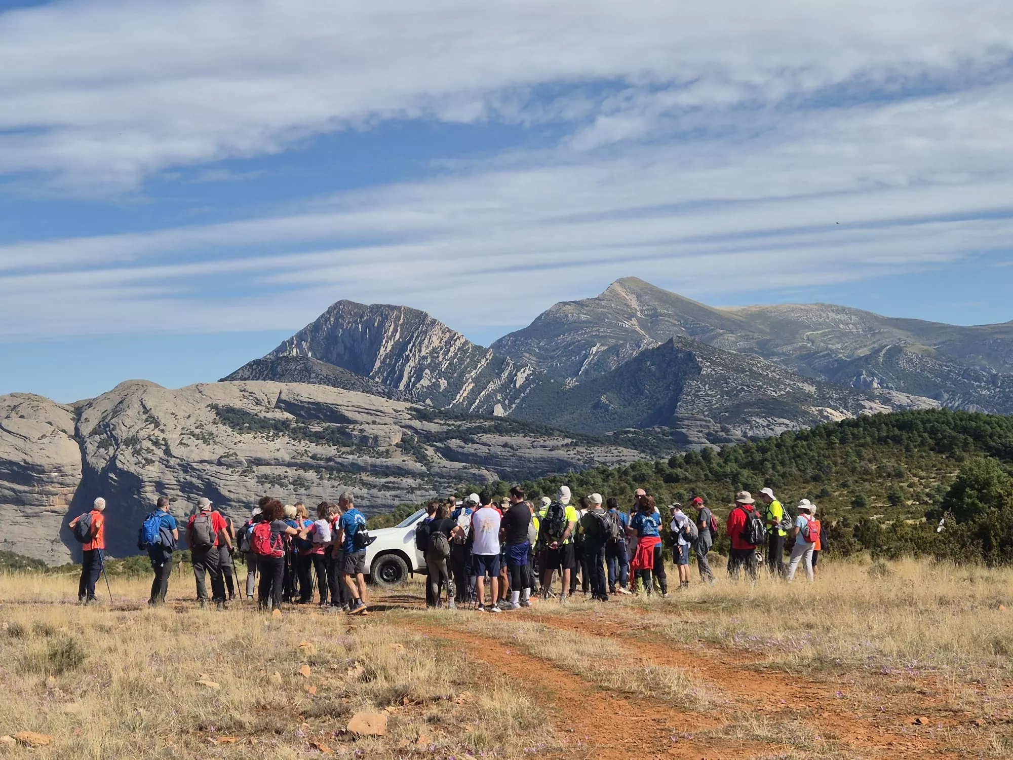 V Marcha del Abadiado Historia y Naturaleza. Foto Juanlu Herrero