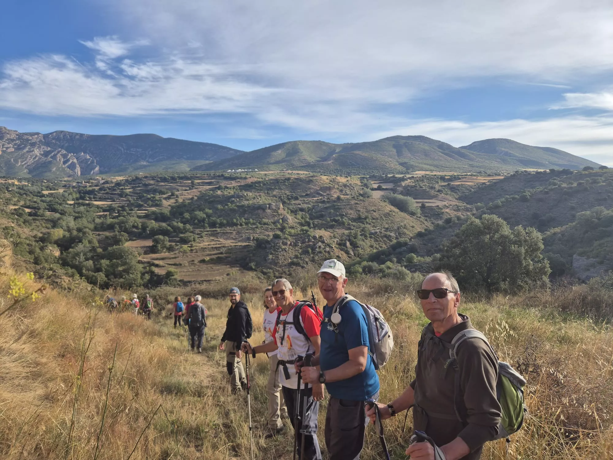 V Marcha del Abadiado Historia y Naturaleza. Foto Juanlu Herrero
