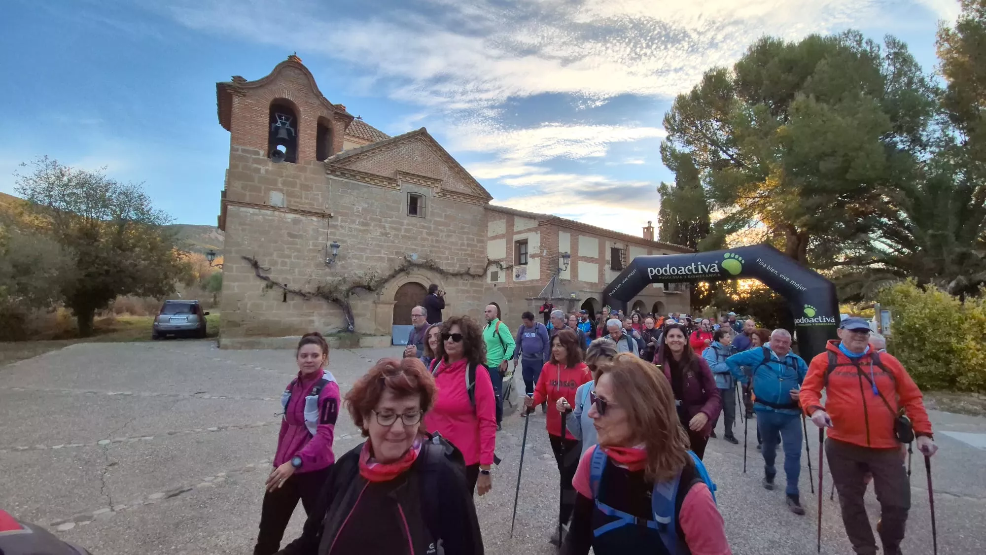 V Marcha del Abadiado Historia y Naturaleza. Foto Juanlu Herrero