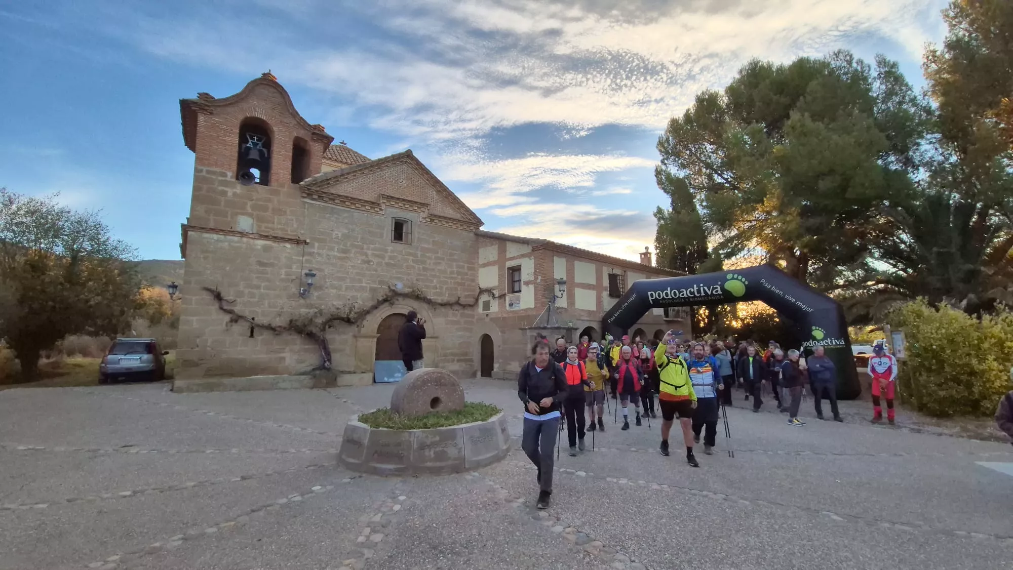 V Marcha del Abadiado Historia y Naturaleza. Foto Juanlu Herrero