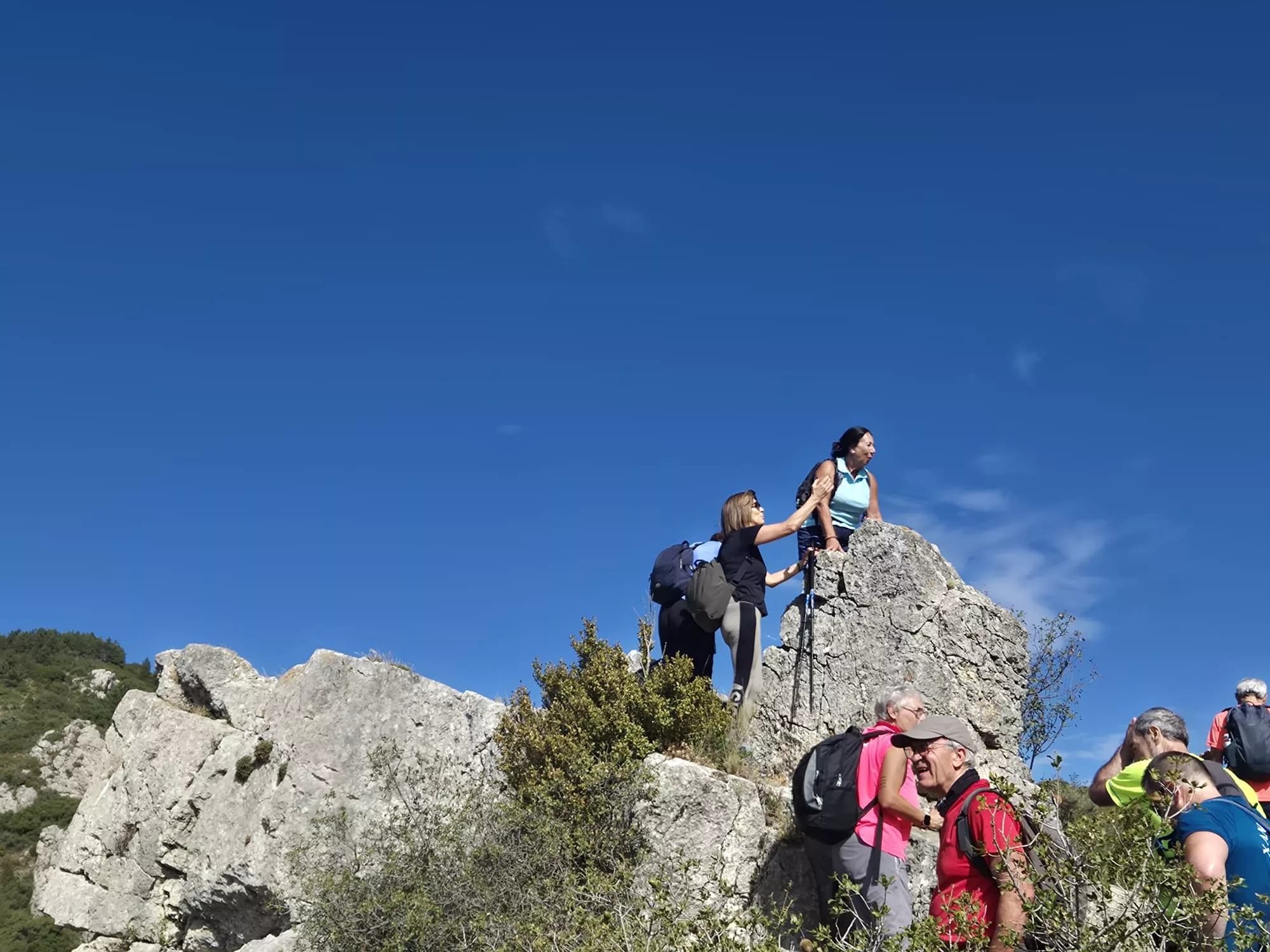 V Marcha del Abadiado Historia y Naturaleza. Foto Juanlu Herrero
