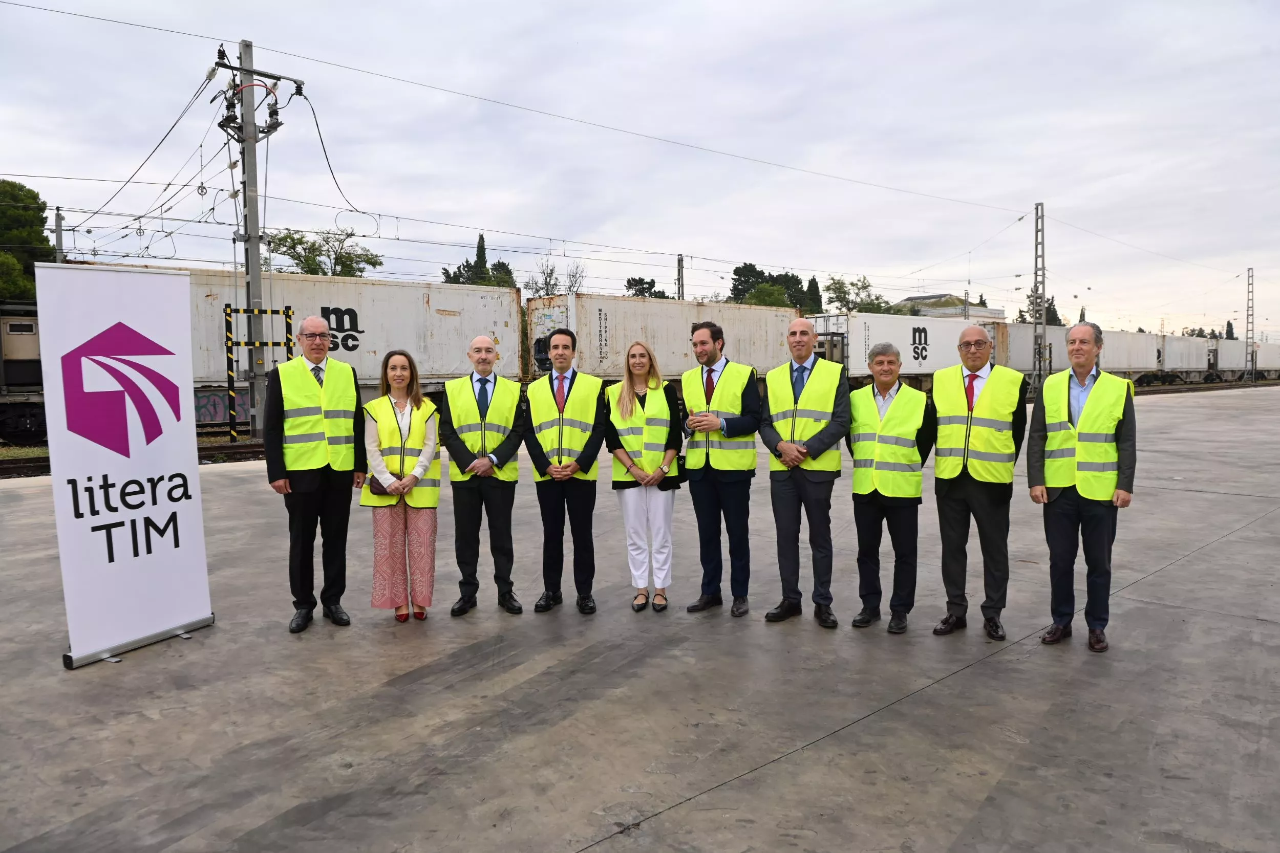 Inauguración nueva terminal intermodal de mercancías LiteraTIM