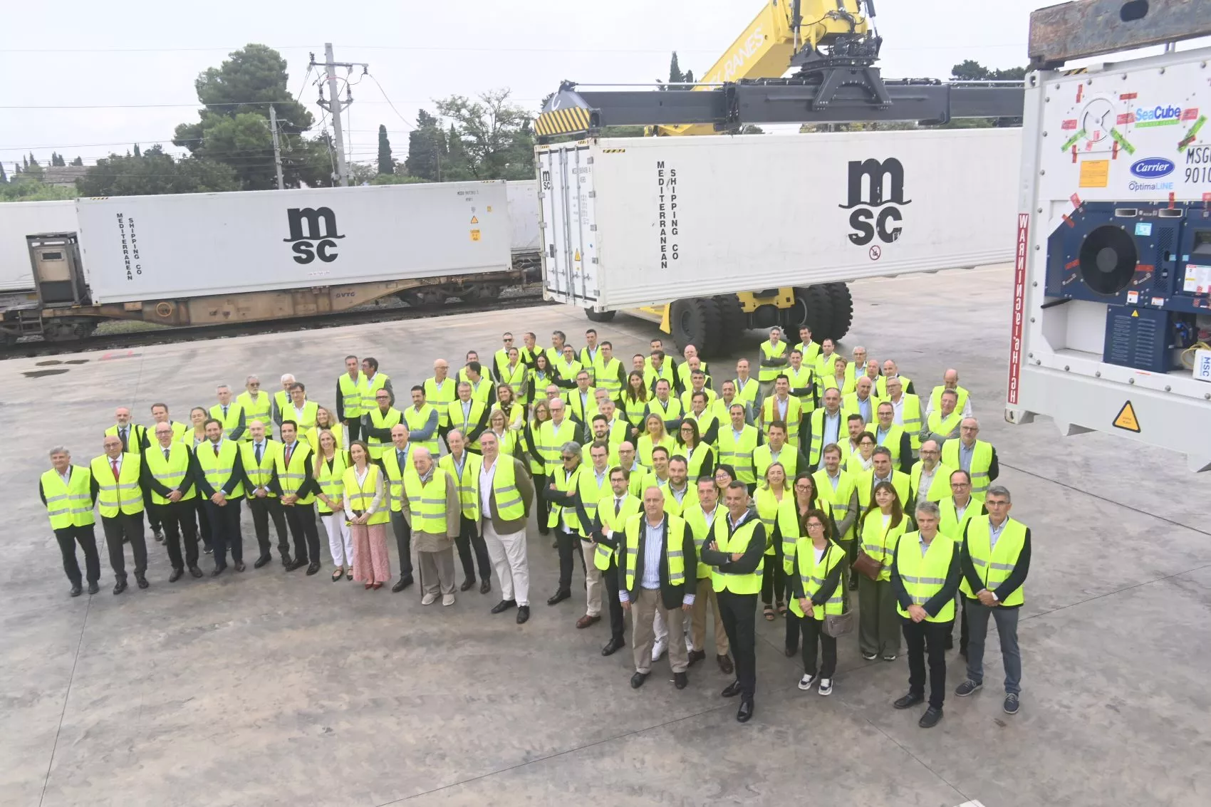 Inauguración nueva terminal intermodal de mercancías LiteraTIM