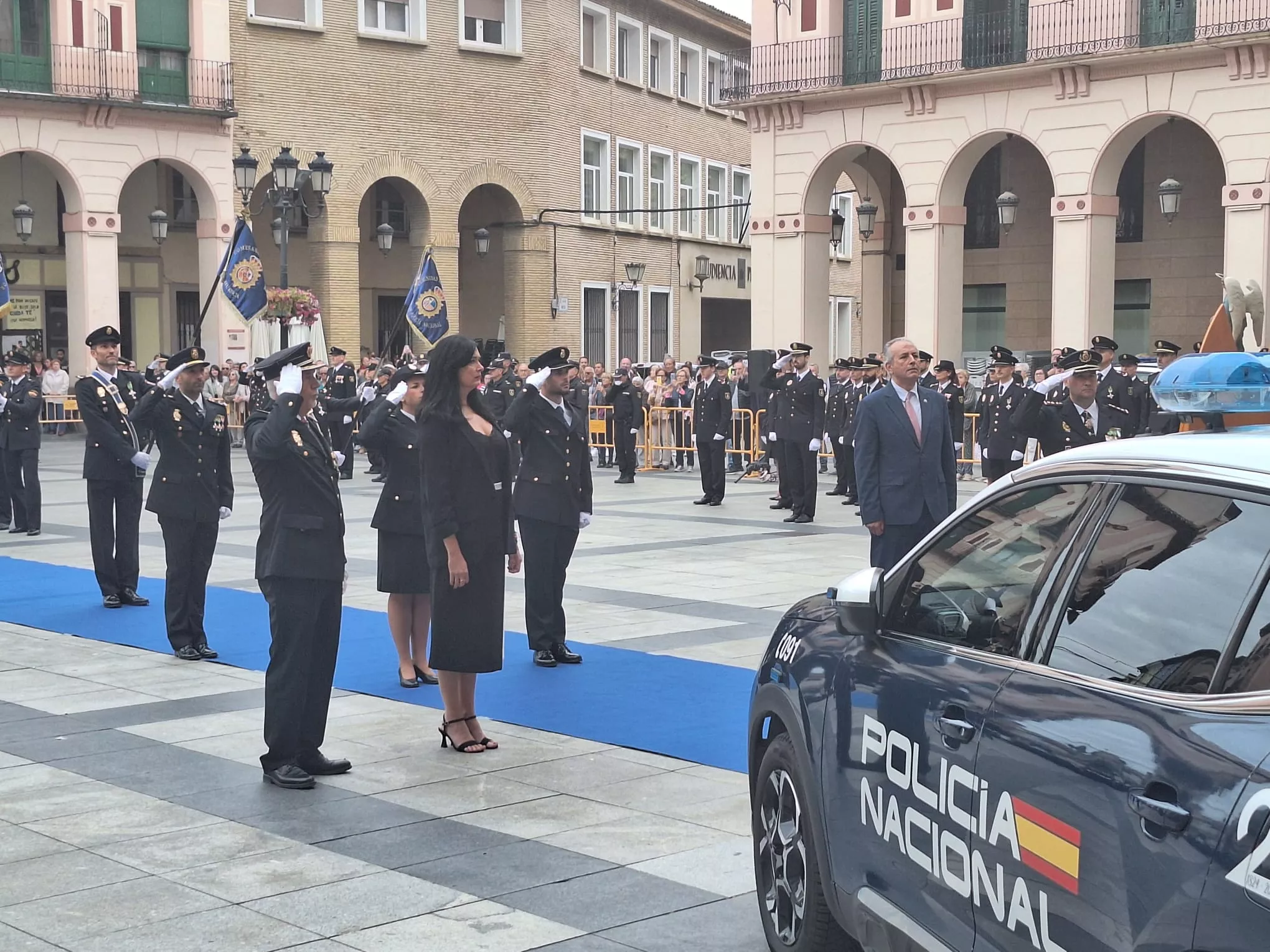 Celebración del Día de la Policía Nacional en Huesca