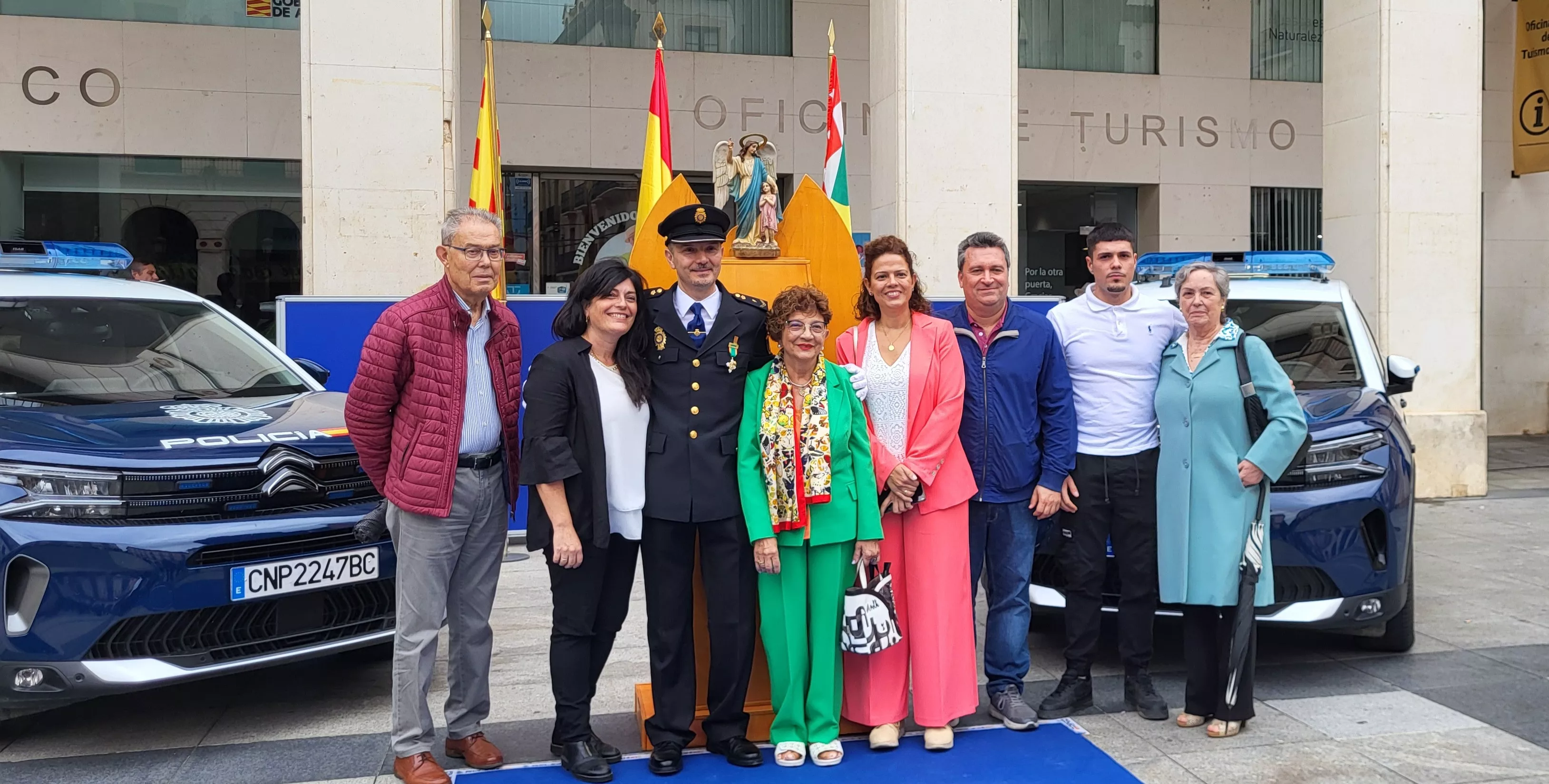 Celebración del Día de la Policía Nacional en Huesca. Foto Mercedes Manterola
