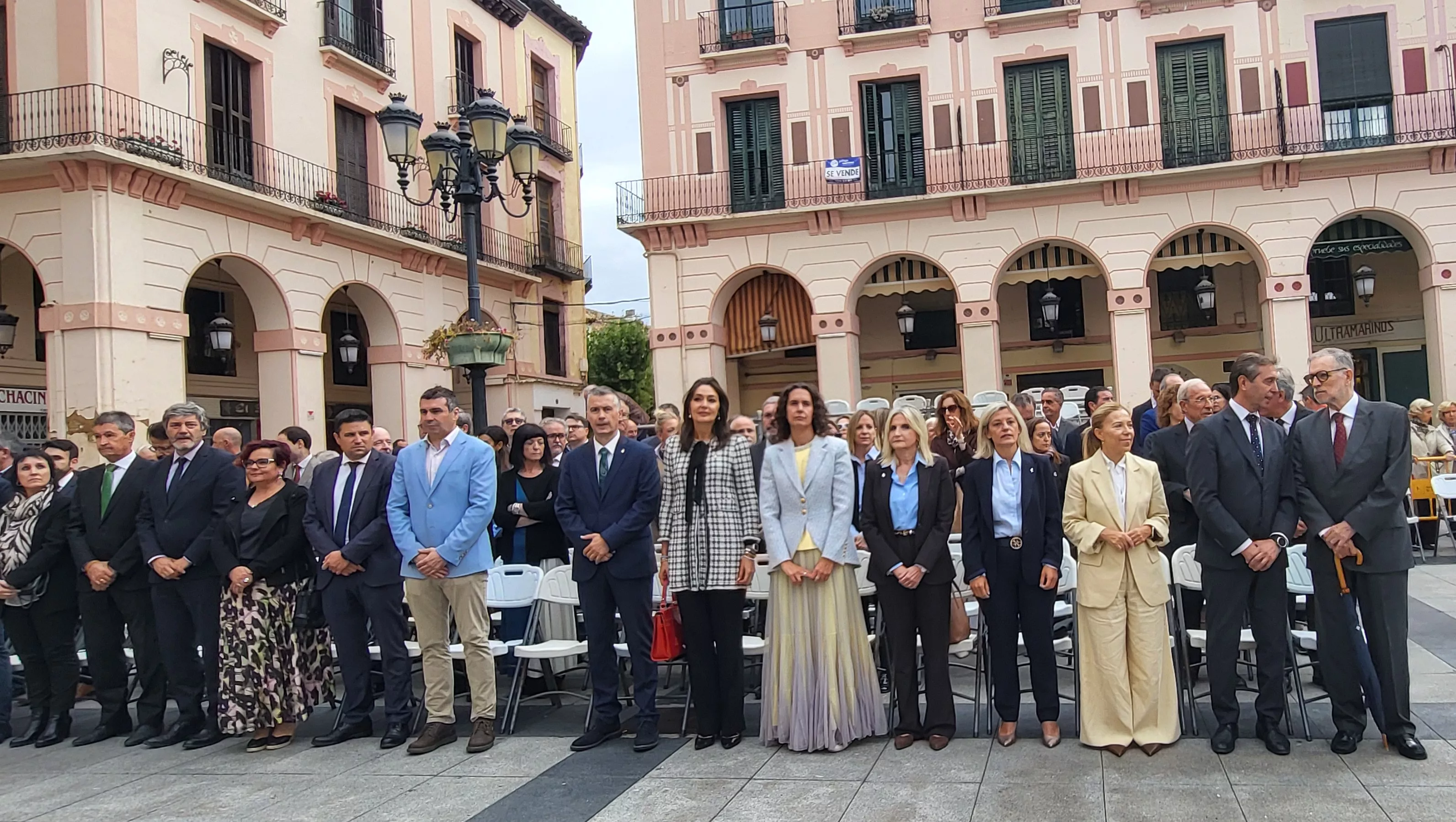 Celebración del Día de la Policía Nacional en Huesca. Foto Mercedes Manterola