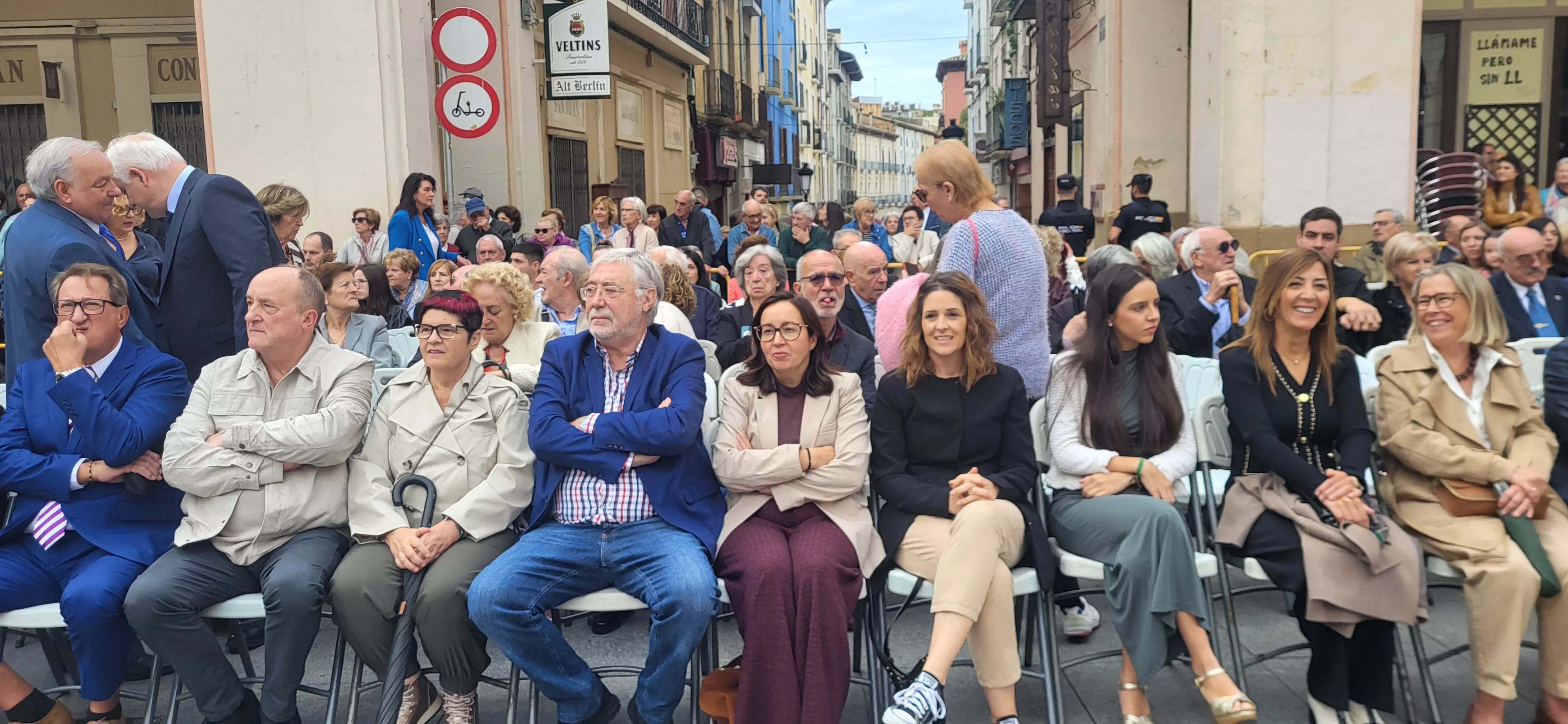 Celebración del Día de la Policía Nacional en Huesca. Foto Mercedes Manterola