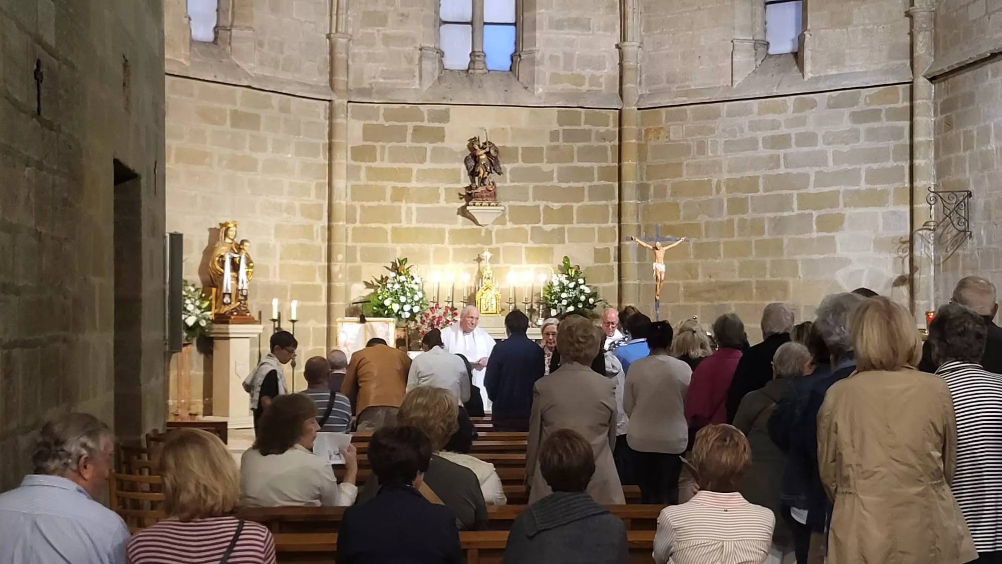 Celebración de San Miguel y la entrega del céntimo del Ayuntamiento de Huesca a las Miguelas