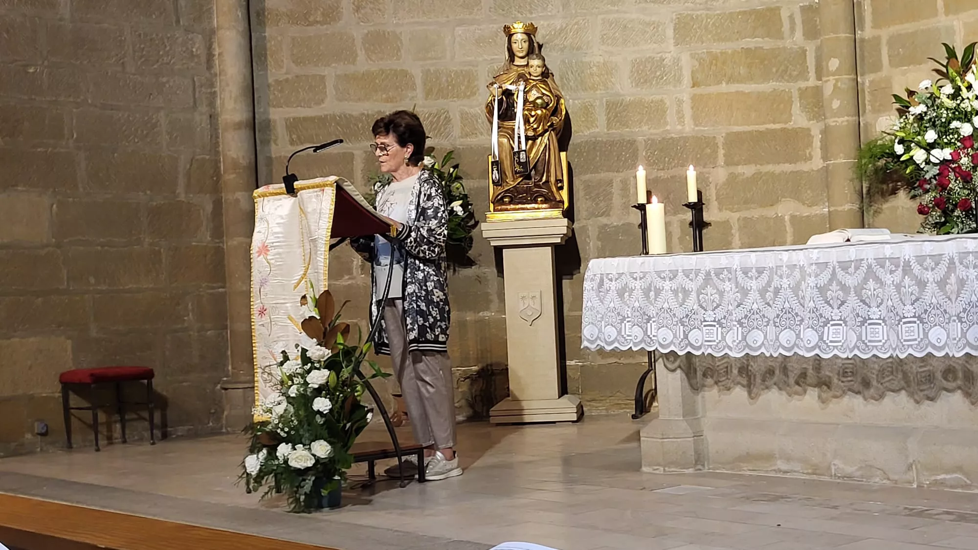 Celebración de San Miguel y la entrega del céntimo del Ayuntamiento de Huesca a las Miguelas