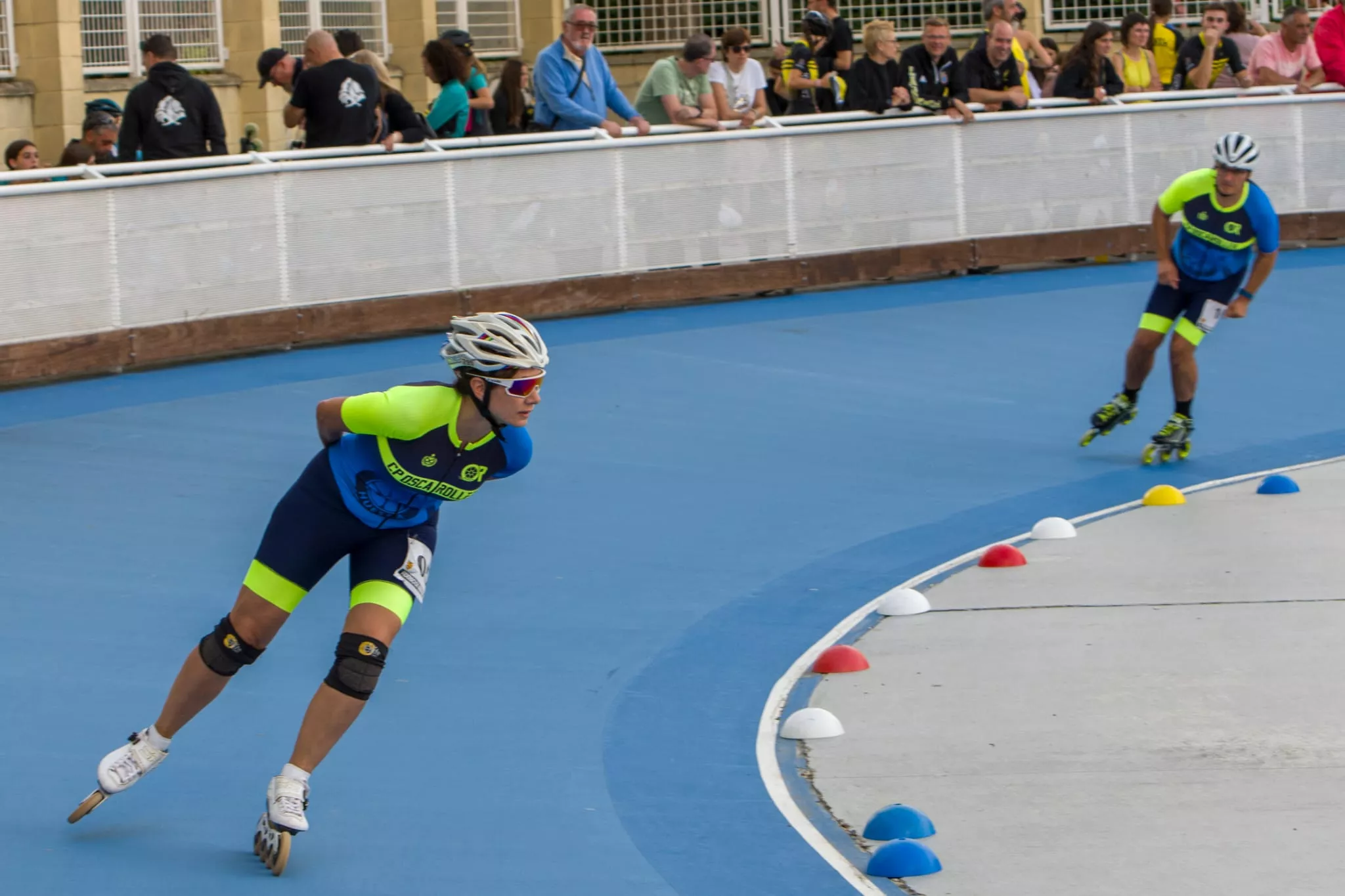 Osca Roller en el Trofeo El Pilar de patinaje de velocidad