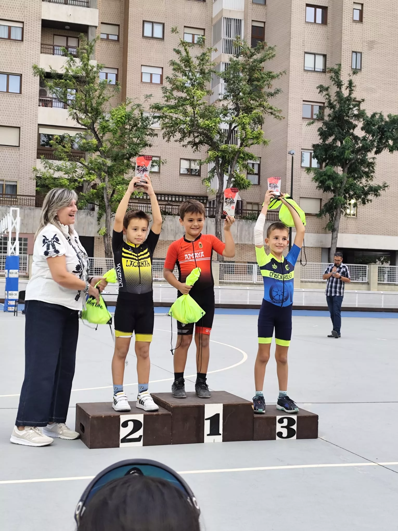 Osca Roller en el Trofeo El Pilar de patinaje de velocidad