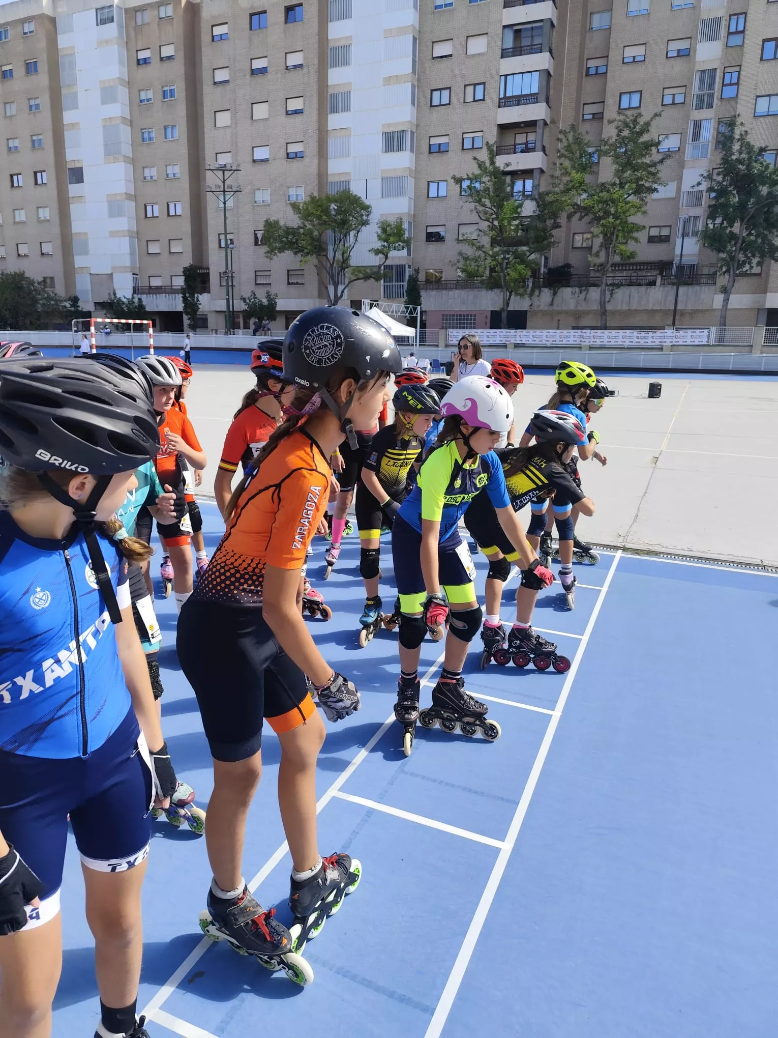 Osca Roller en el Trofeo El Pilar de patinaje de velocidad